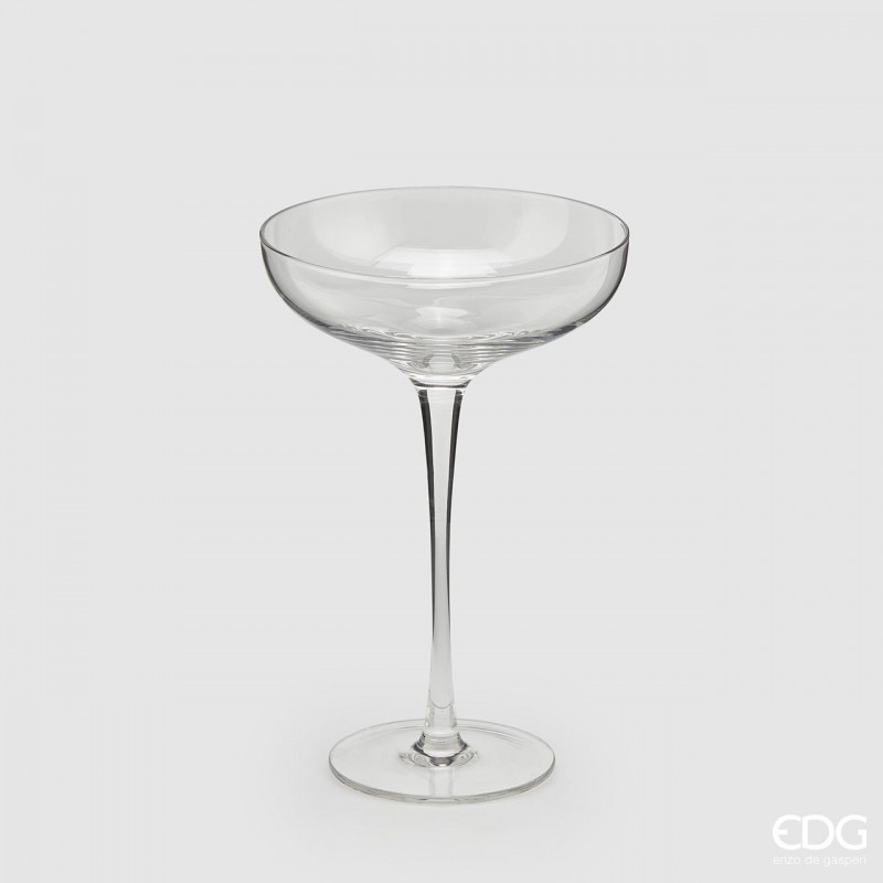 Bicchiere Vaso Coppa Champagne d.13 h.20 Edg