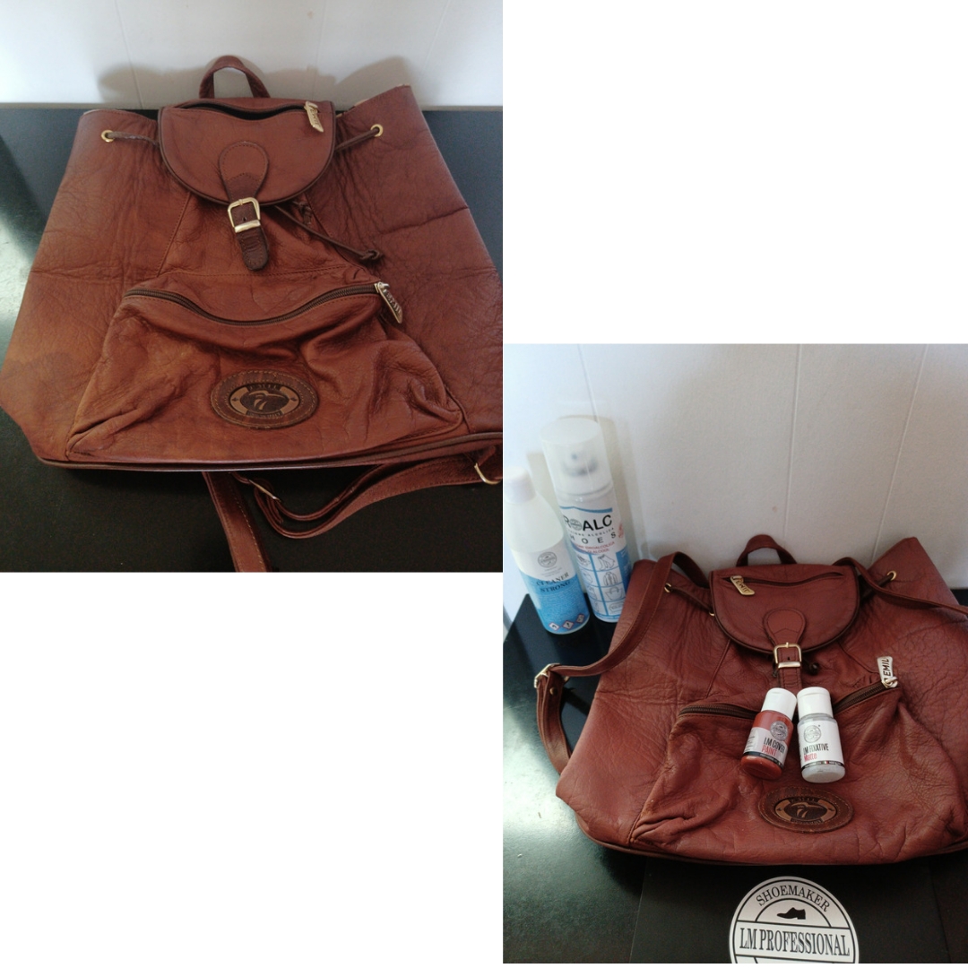 Pulizia e ripristino colore borsa