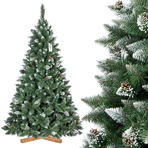 ALBERO DI NATALE REALISTICO 220CM