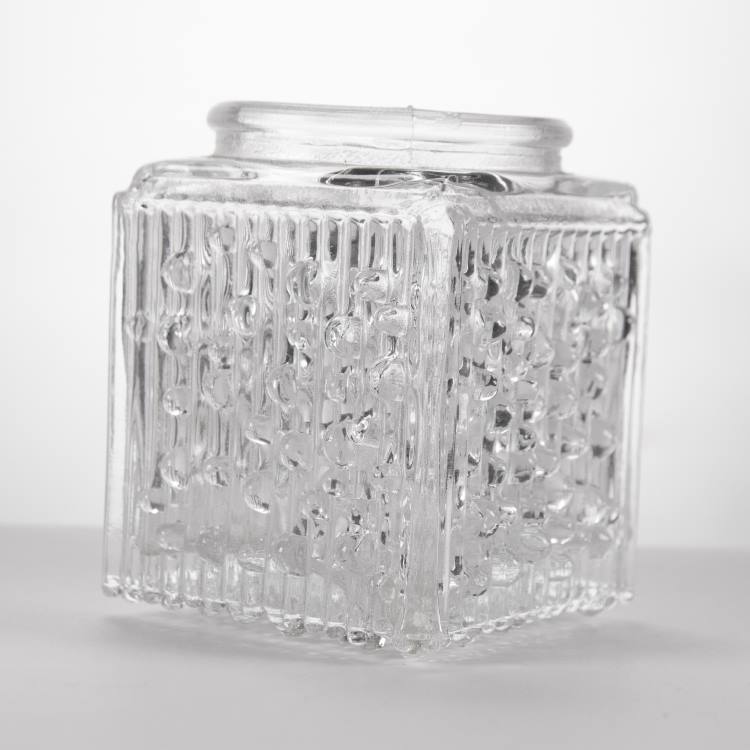 10 Pz 13mm Quadrato Sfaccettato Foro Diagonale Cristallo Di Vetro - Foto 3