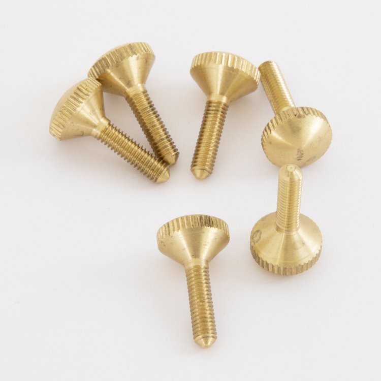 Viti Macchina In Ottone Testa Pancia Scanalata 10-32 X 1-1/2 Pollice - Confezione Da 11 Pezzi, TROY