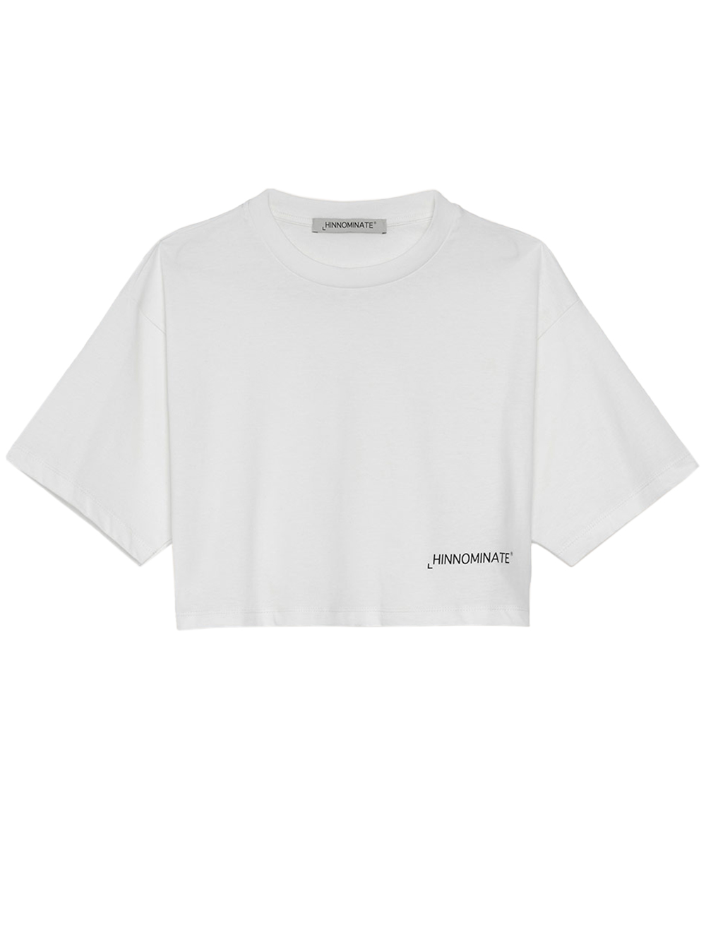 T-shirt cropped in jersey 