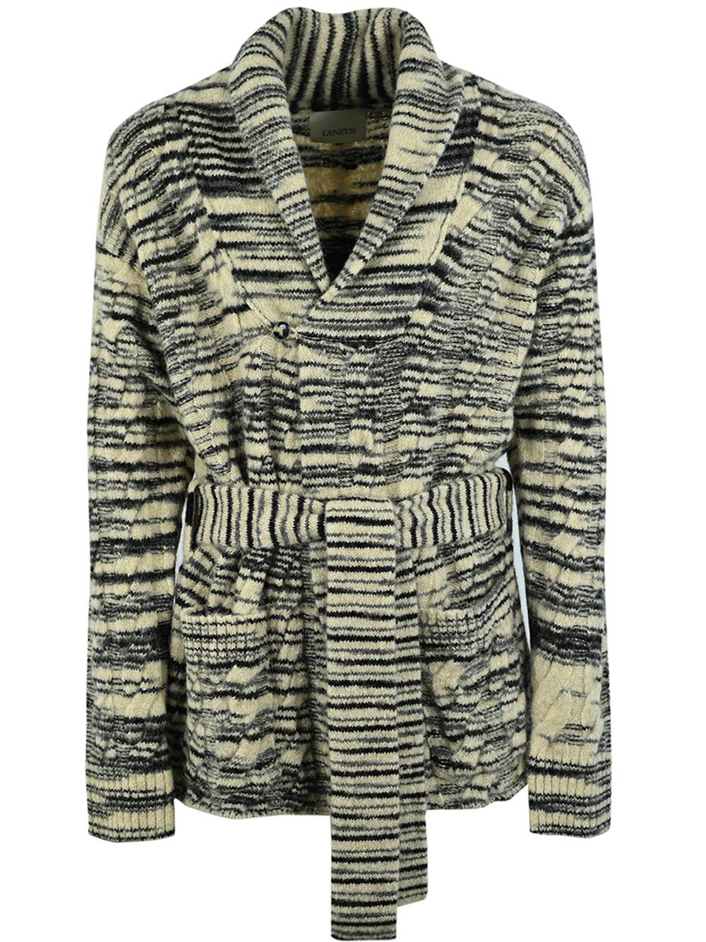 Cardigan con stampa