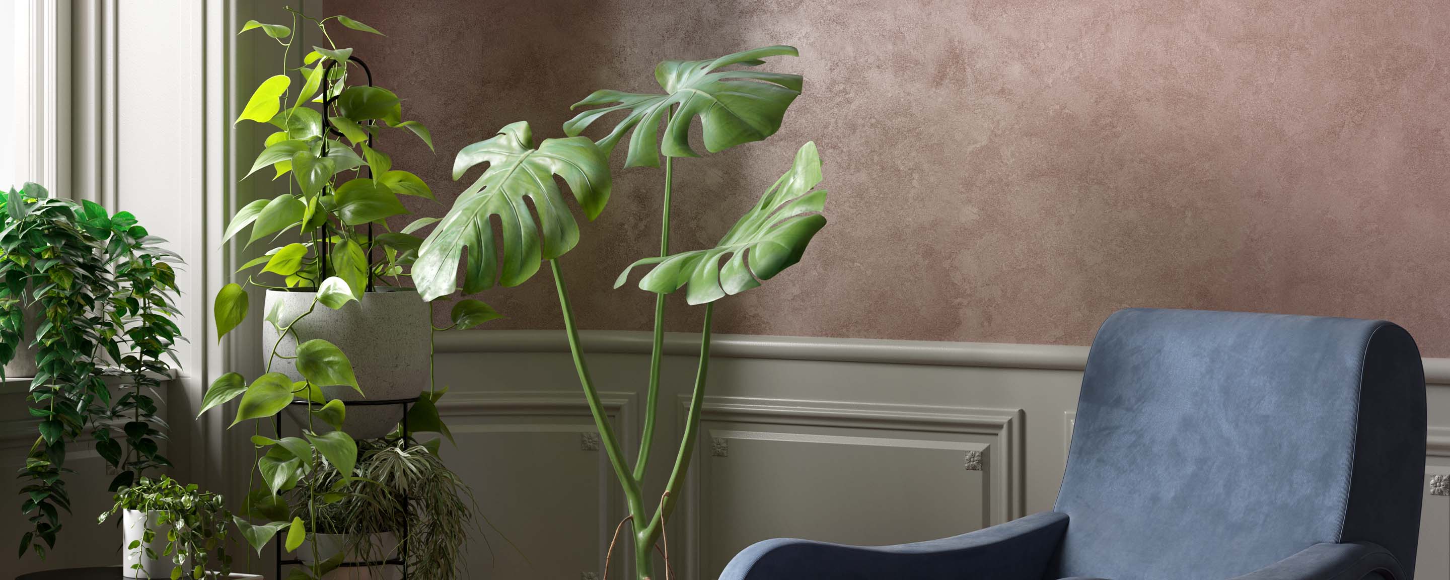 Pitture decorative per un arredamento di stile Classic