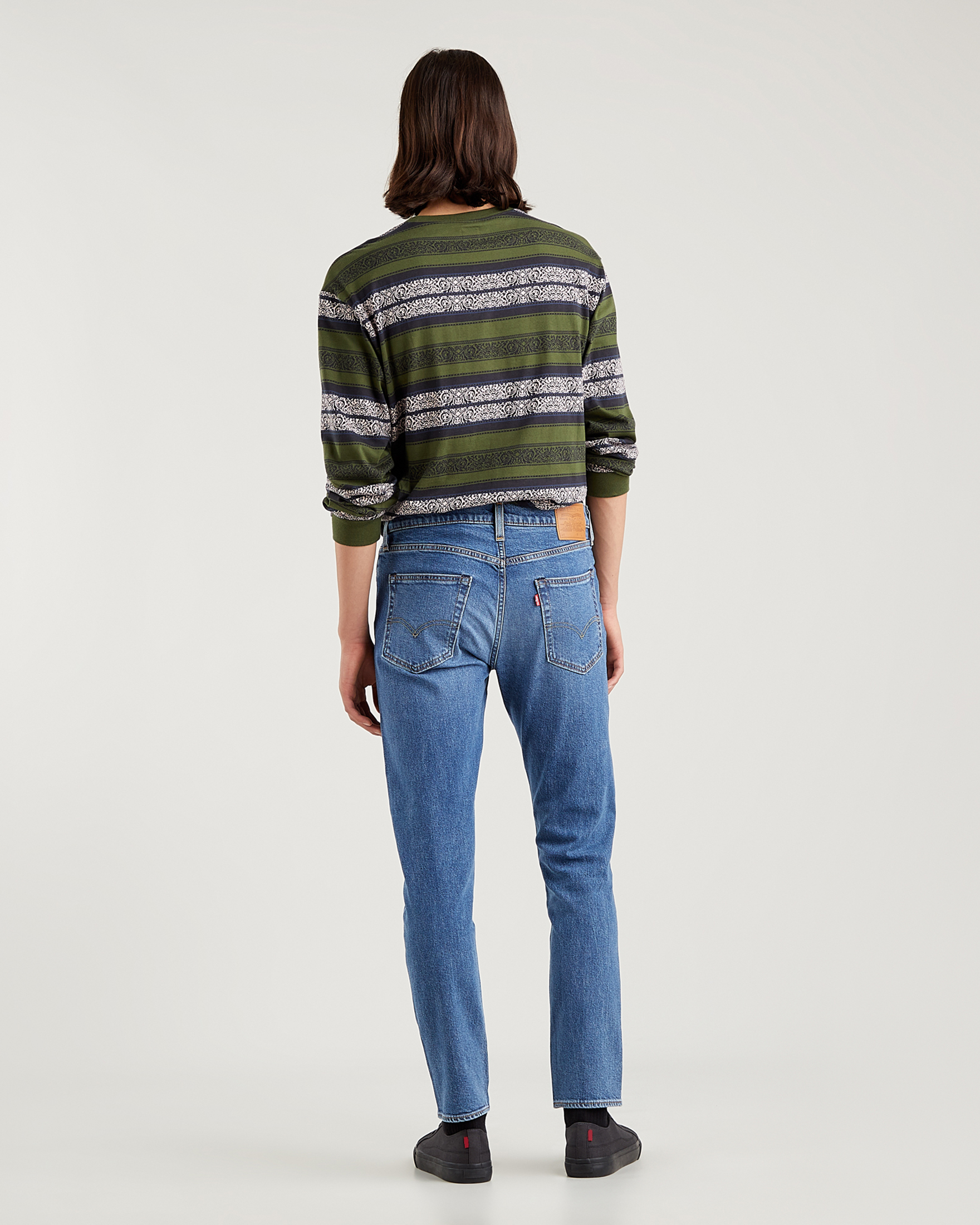 Jeans 512 slim taper lavaggio medio stone washed image