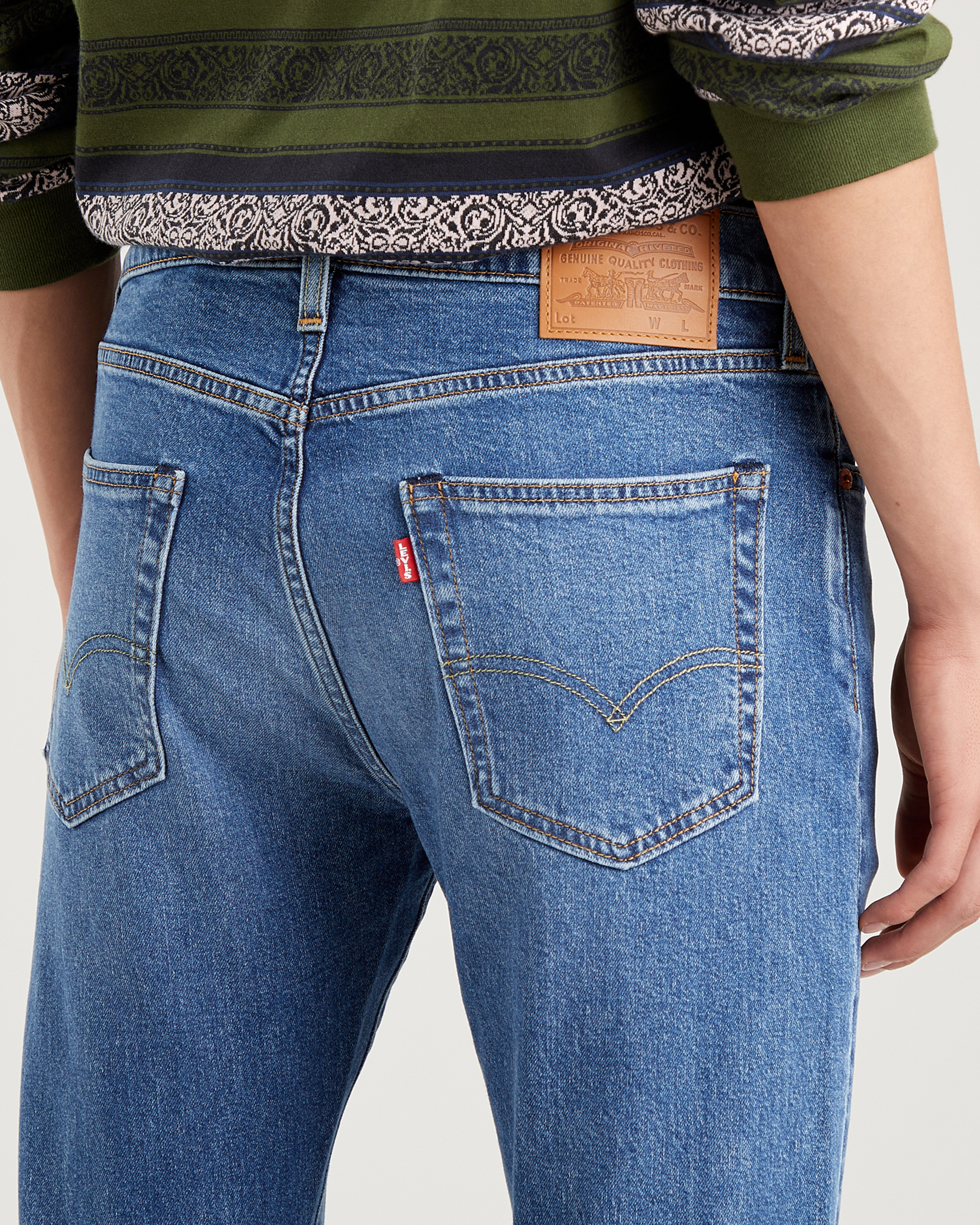 Jeans 512 slim taper lavaggio medio stone washed