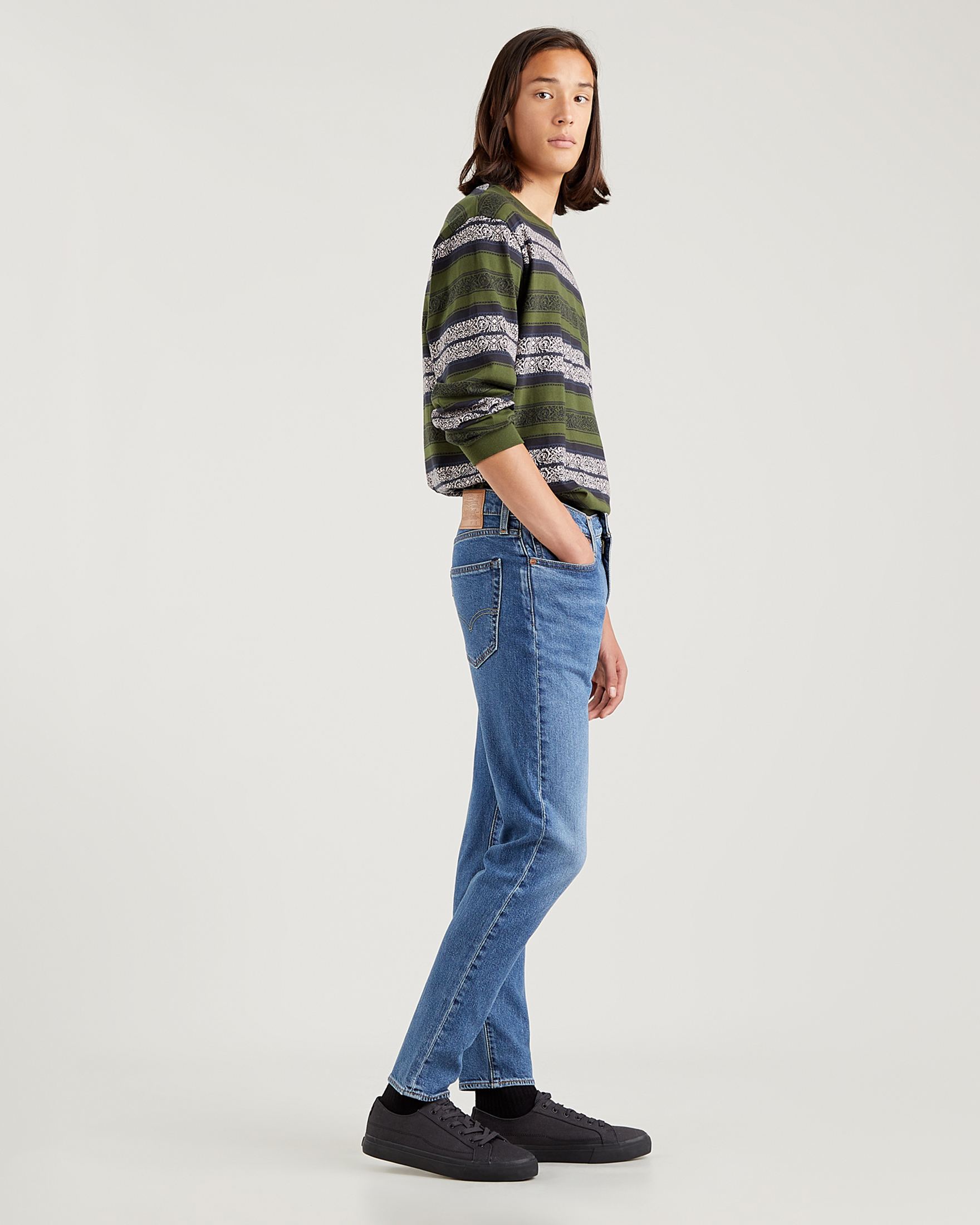 Jeans 512 slim taper lavaggio medio stone washed