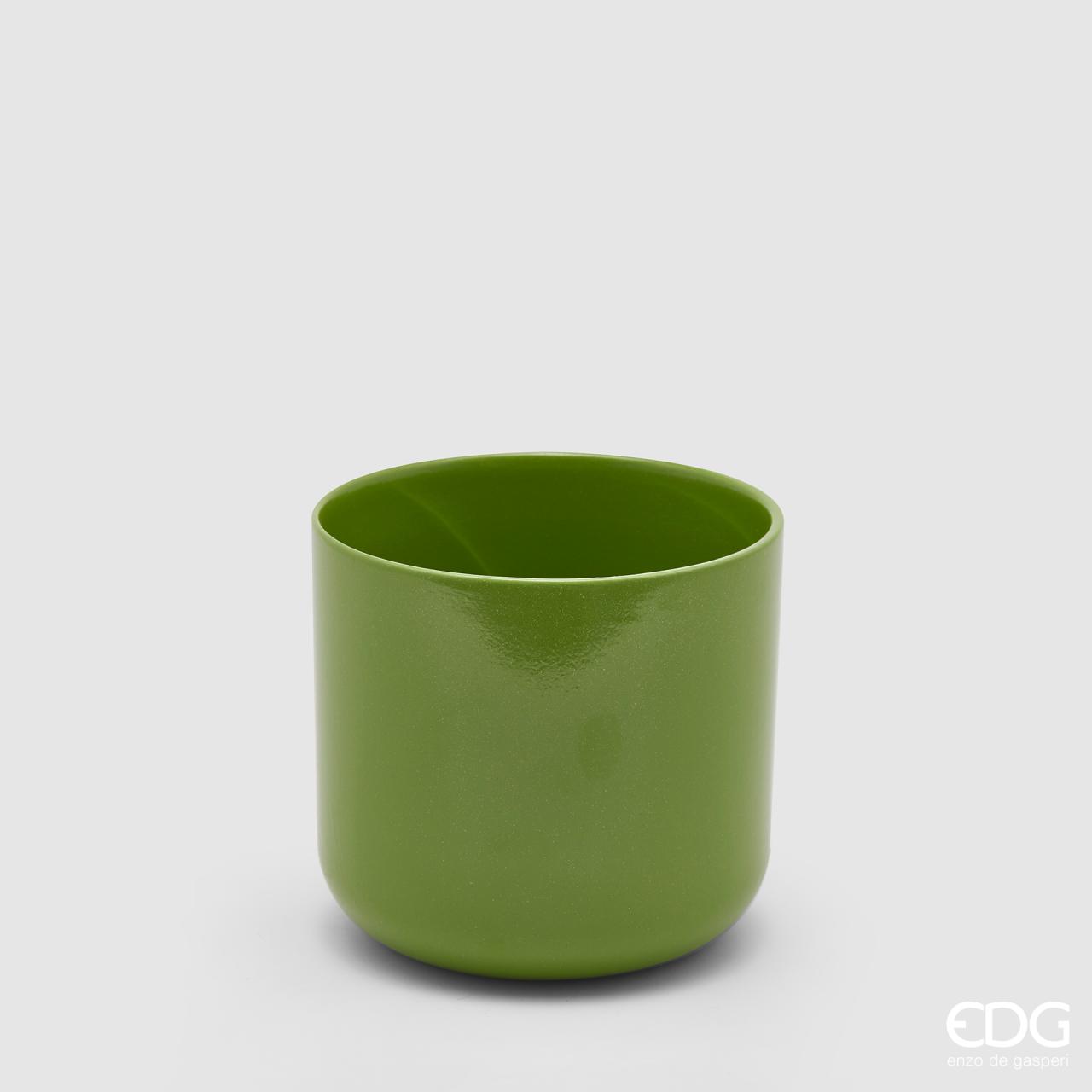 Vaso in Ceramica Classic Verde Chiaro d.10 h.10 Edg
