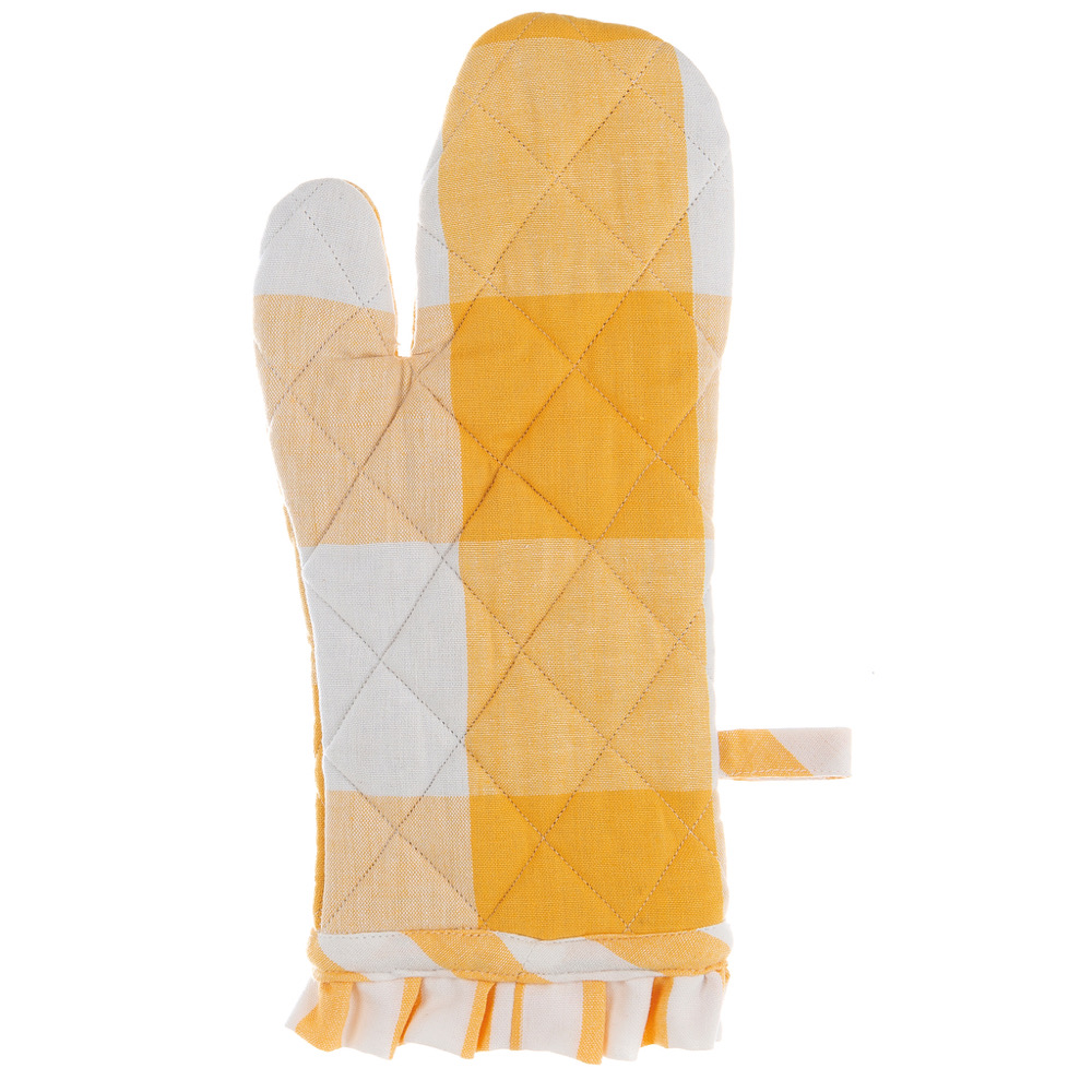 Guanto Forno Giallo 16x30 Blanc Mariclò