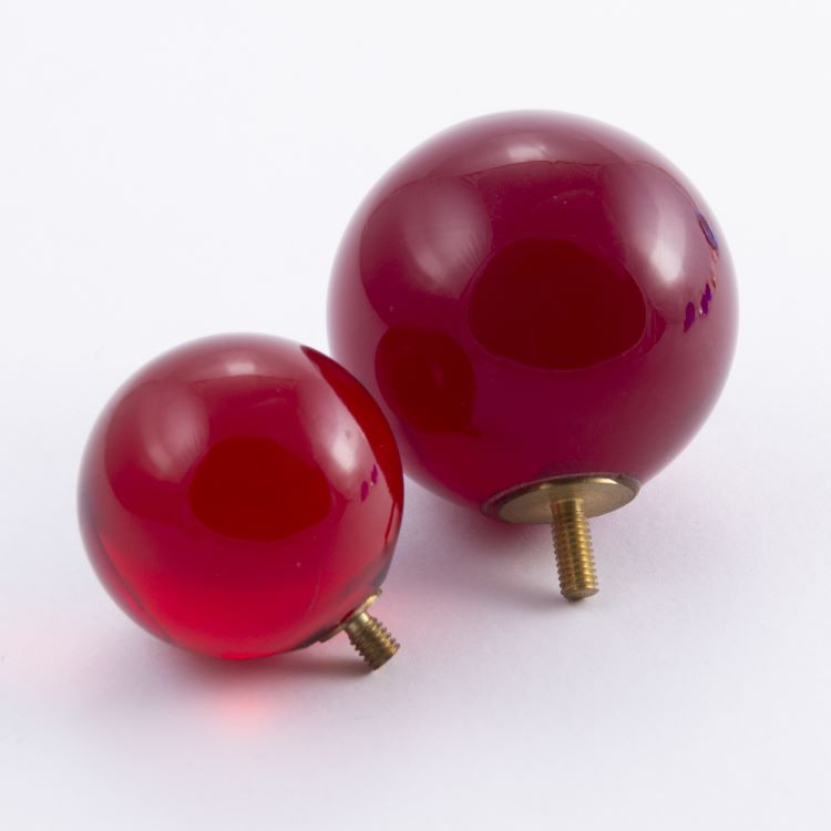 P31FR-1 - Maniglia A Farfalla Rossa Ad Una Aletta Per Valvole A Sfera - Foto 3