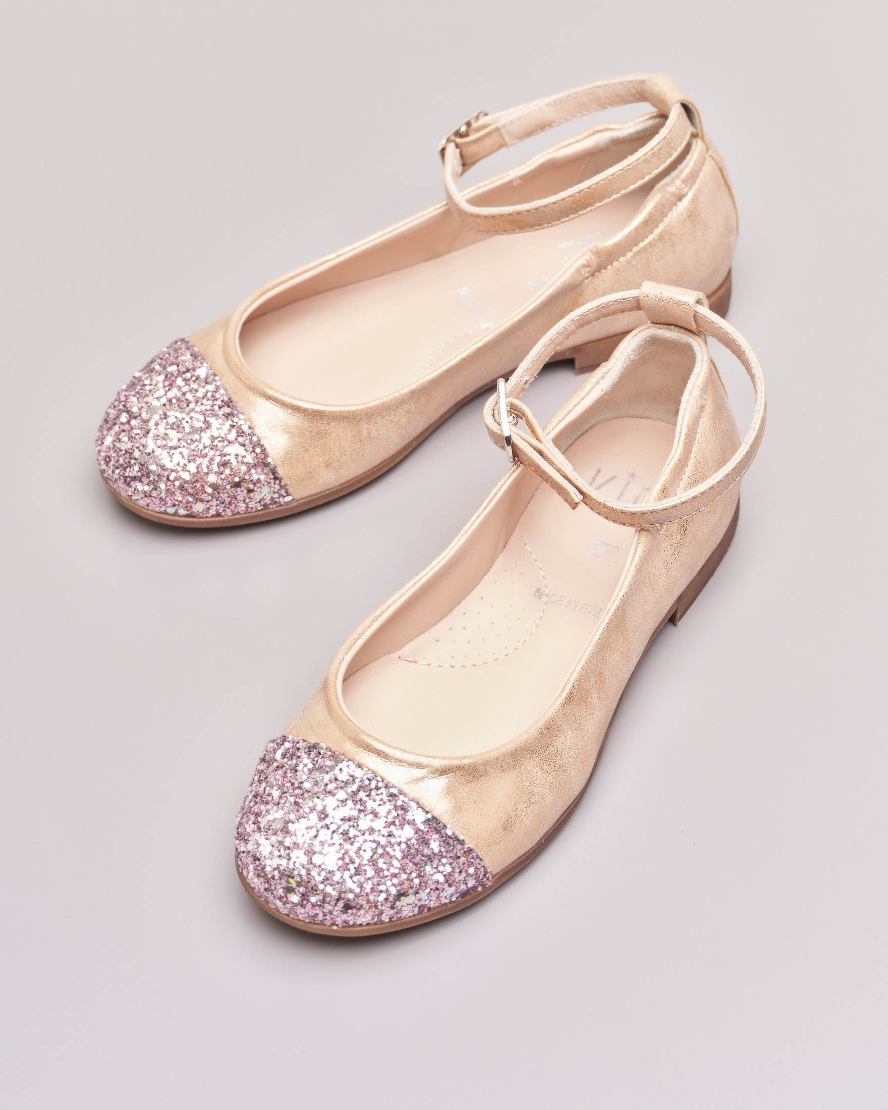 Ballerine glitter rosa bambina best sale