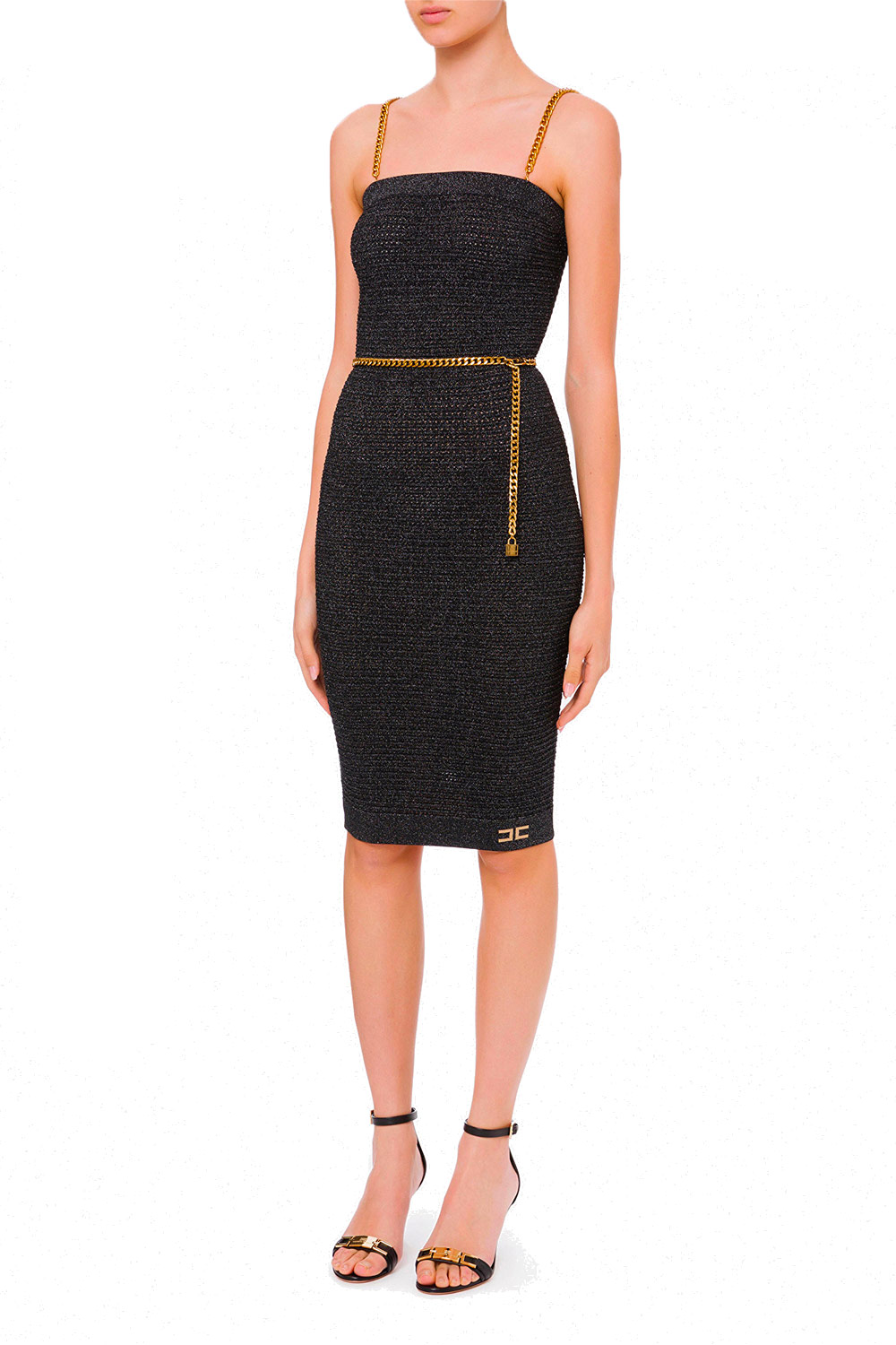 Elisabetta Franchi Knitted Sheath Dress