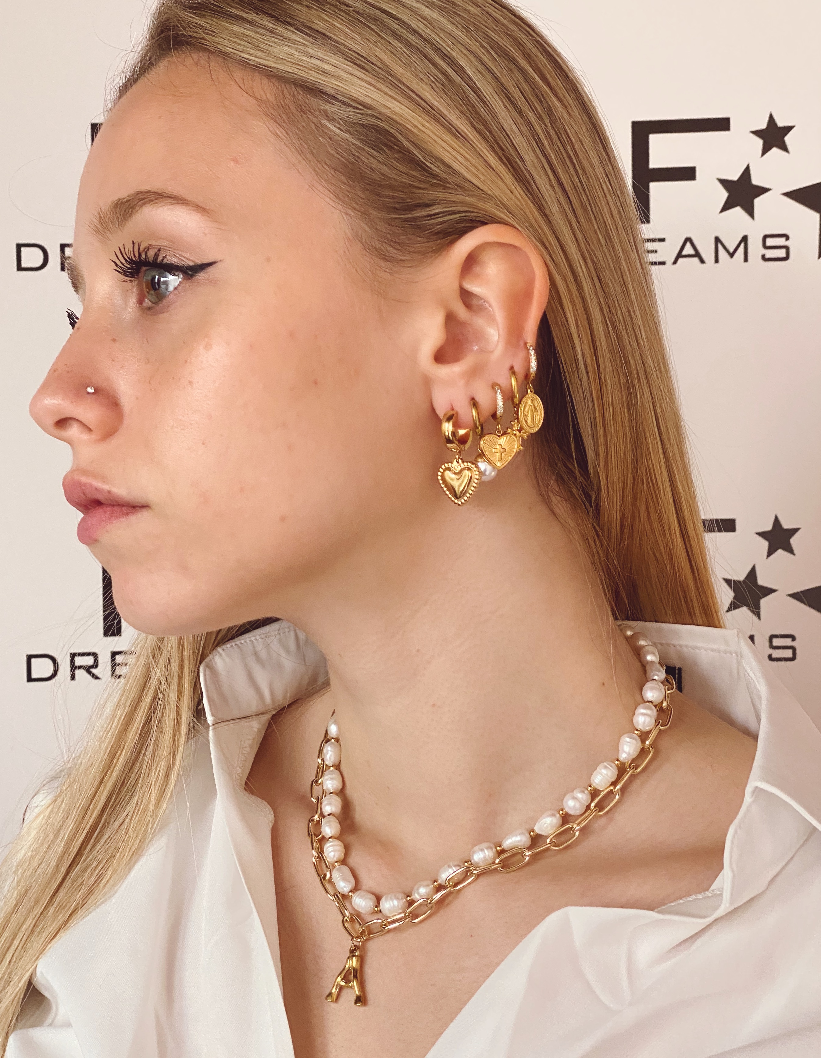 Piercing finto al naso con catena oro - Gioielli & Accessori - MAM