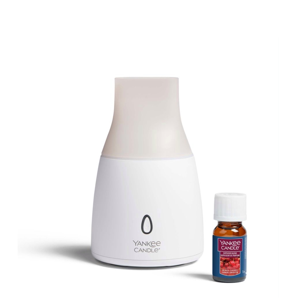 Diffusore di Fragranza ad Ultrasuoni Diffuser Starter Kit Black Cherry Yankee Candle