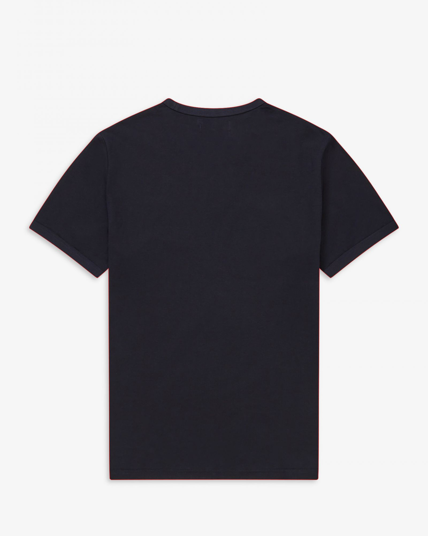 T-shirt mezza manica Fred Perry blu tinta unita