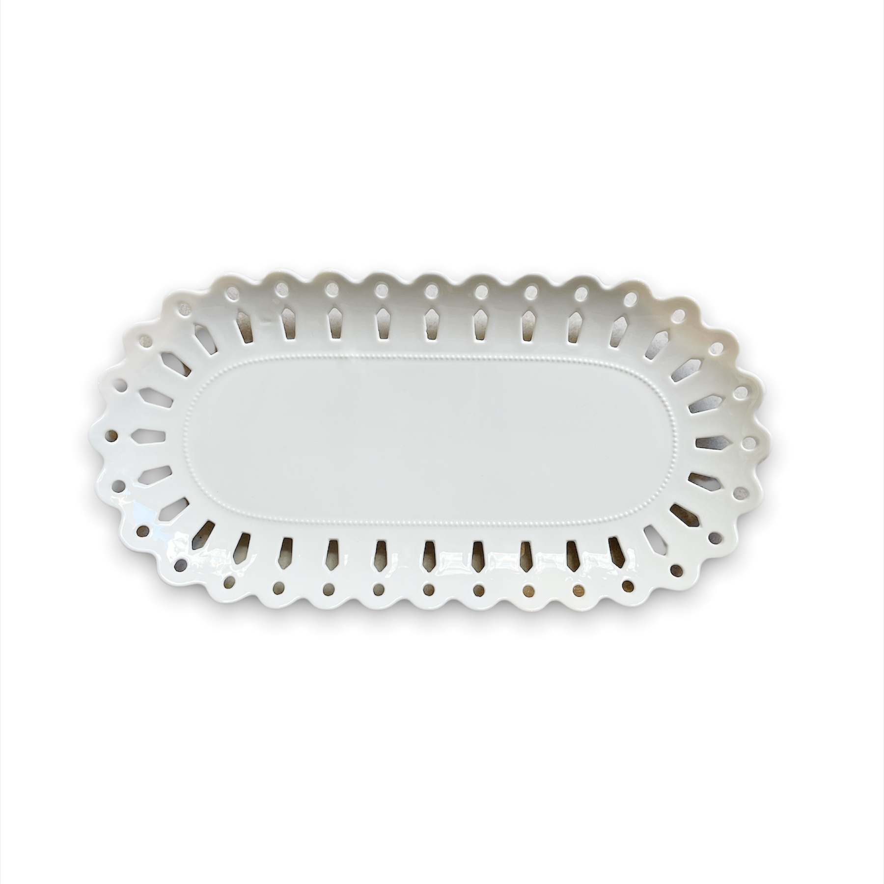 Vassoio Ovale Lille 15x30 Livellara