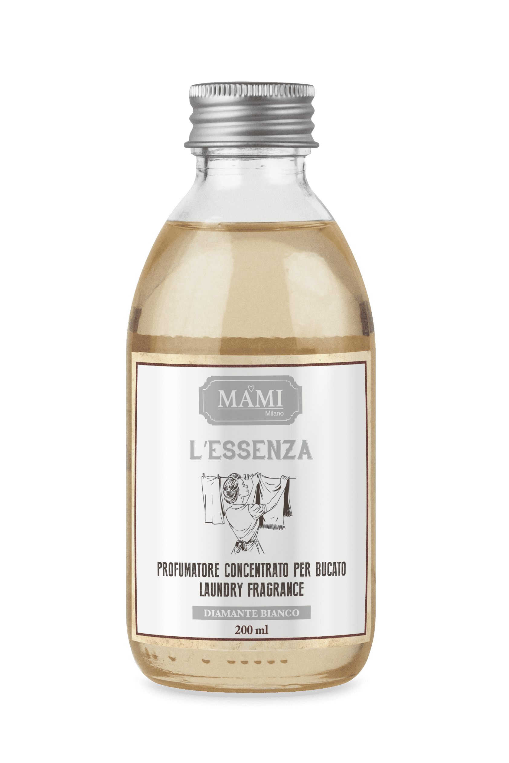 Essenza Profumata per Bucato 200ml. Diamante Bianco Mami Milano