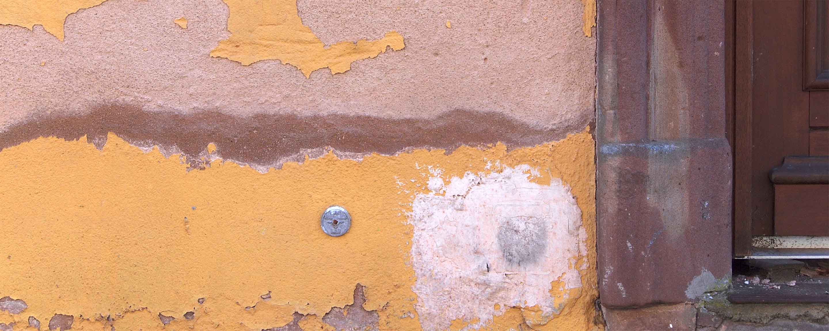 Damp-wall restoration