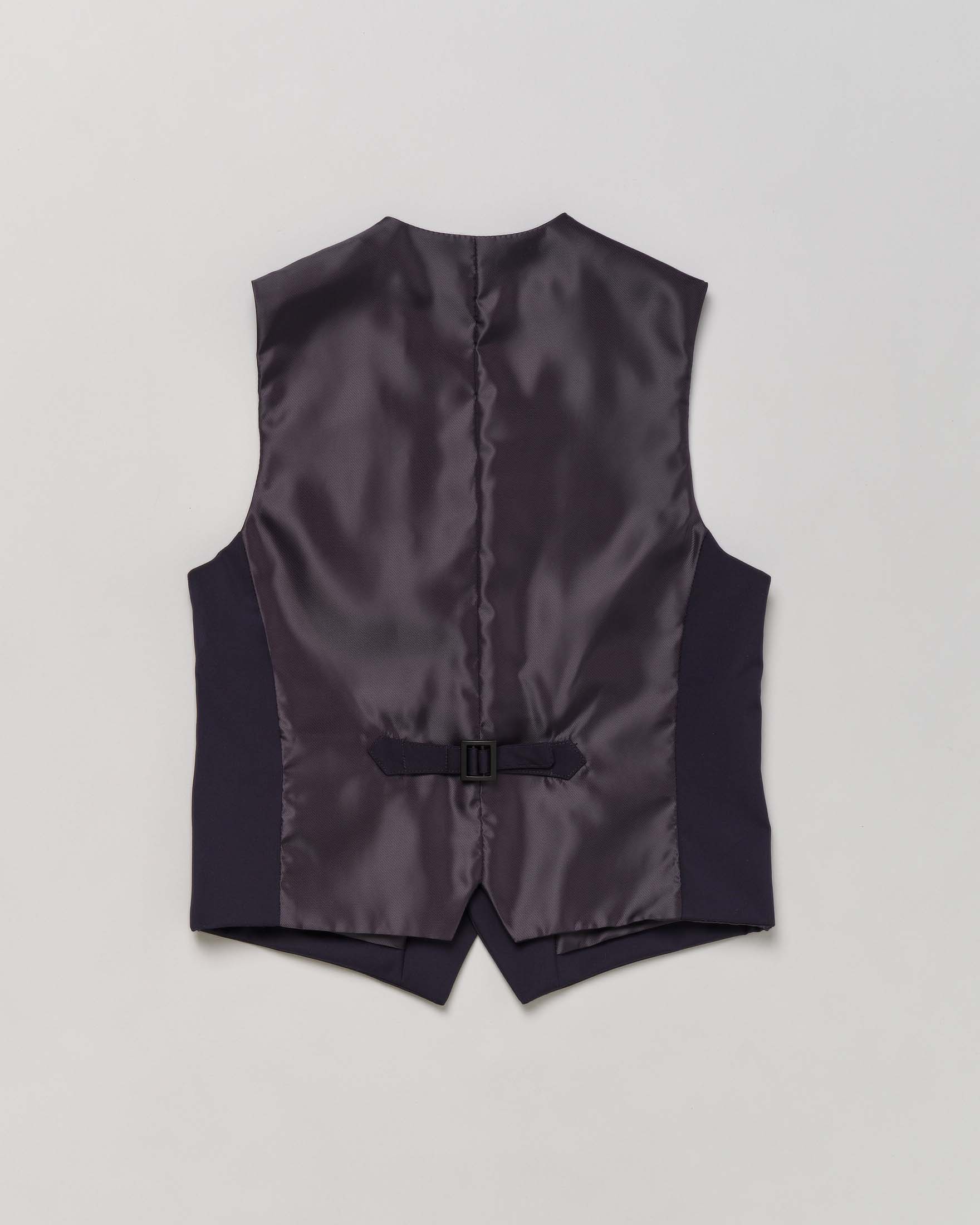 Gilet blu in misto viscosa stretch 4-16 anni