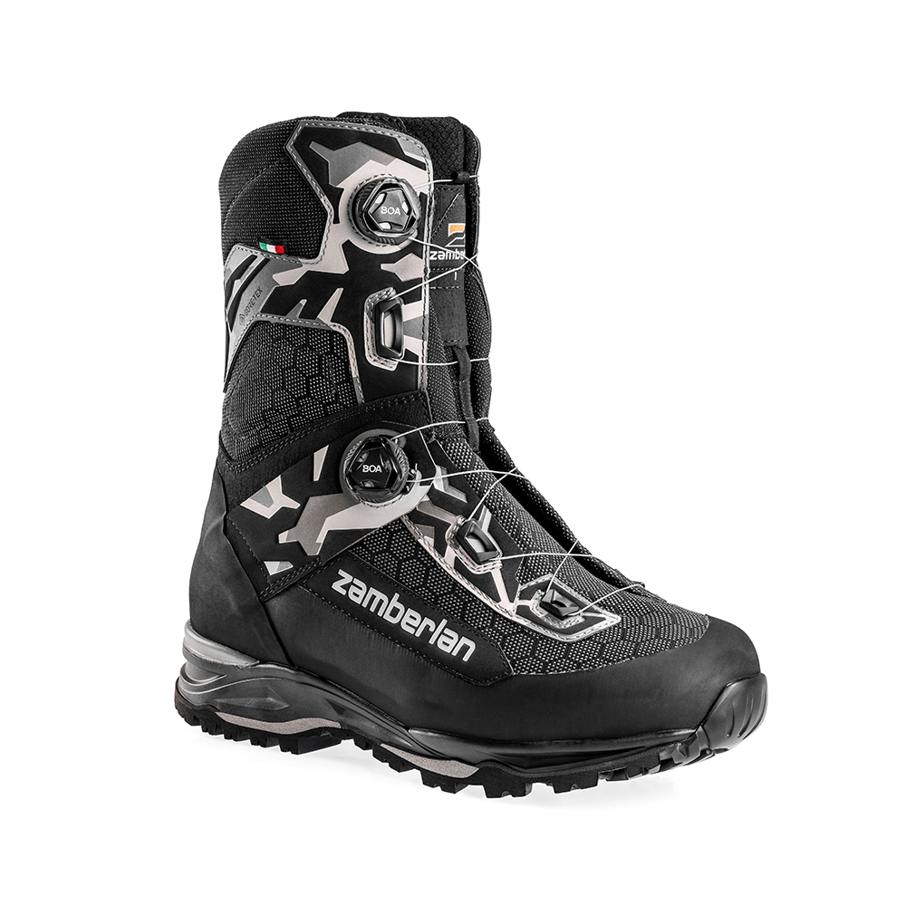 Zamberlan 3032 ULL GTX RR BOA PrimaLoft Men s Insulated Hunting Boots in Black Grey