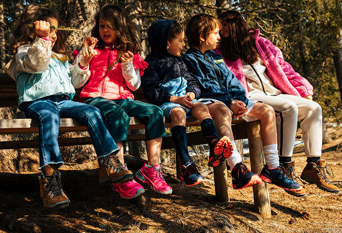 Scarpe store trekking bambina