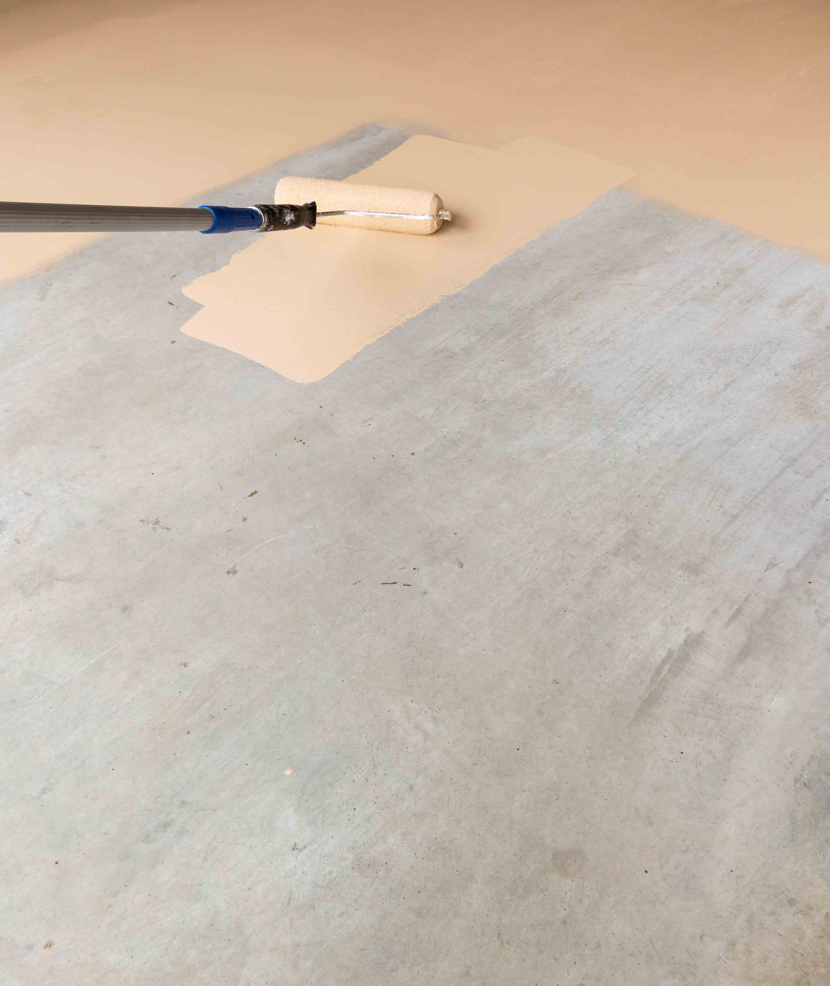 Come verniciare un pavimento in cemento con Marcotech AU 3D San Marco