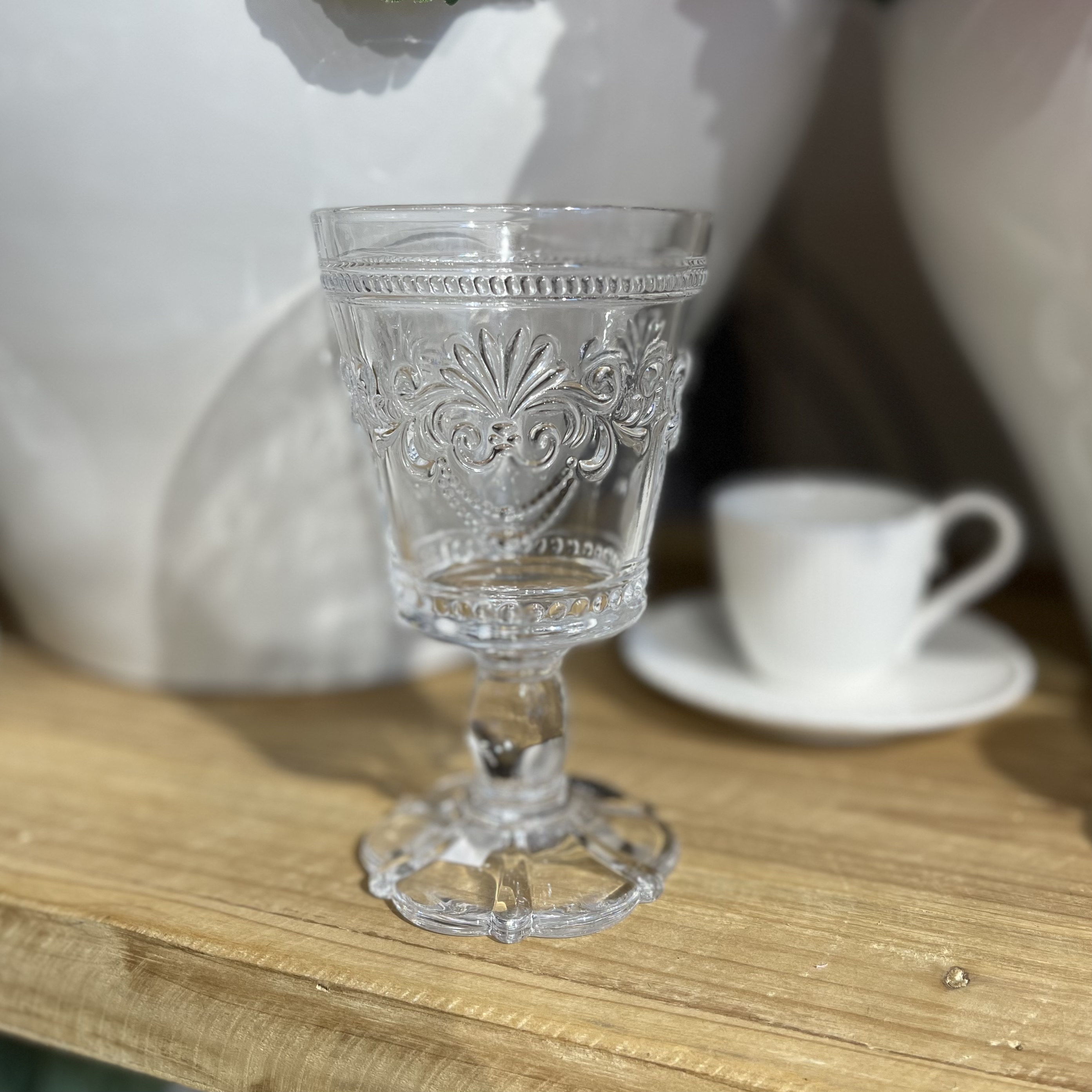 Bicchiere Calice Trasparente in Vetro 180 ml. Florence Set 2 pz. Fade