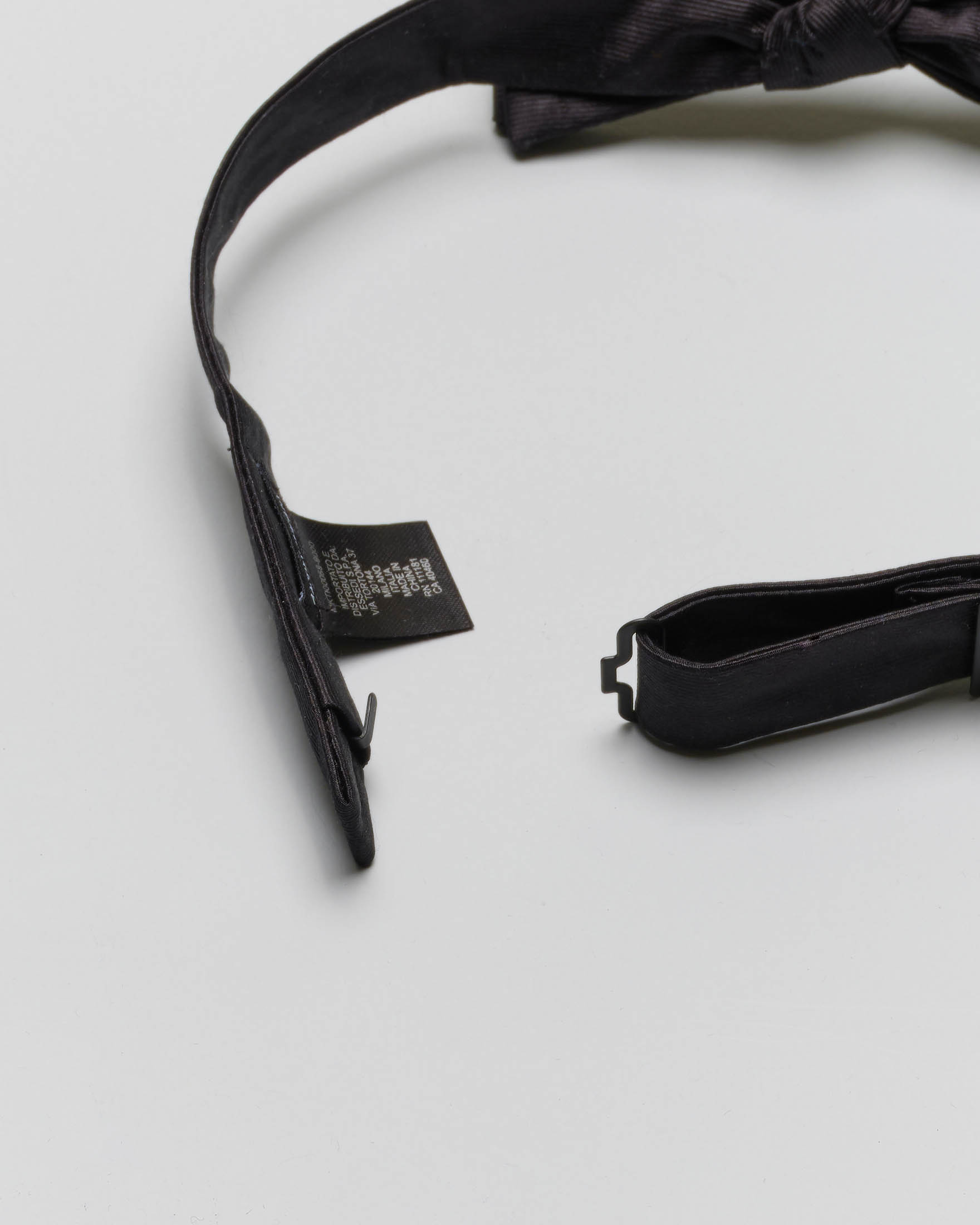 Papillon nero in pura seta image