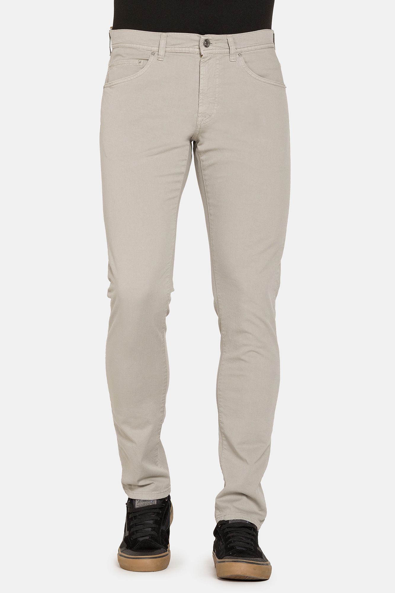 PANTALONE 5TASCHE MOD.717 IN GABARDINA LEGGERA ELASTICIZZATA Vita bassa con  zip, gamba asciutta. SPINTECH ELASTIC COTONE SULLA PELLE | Postalmarket