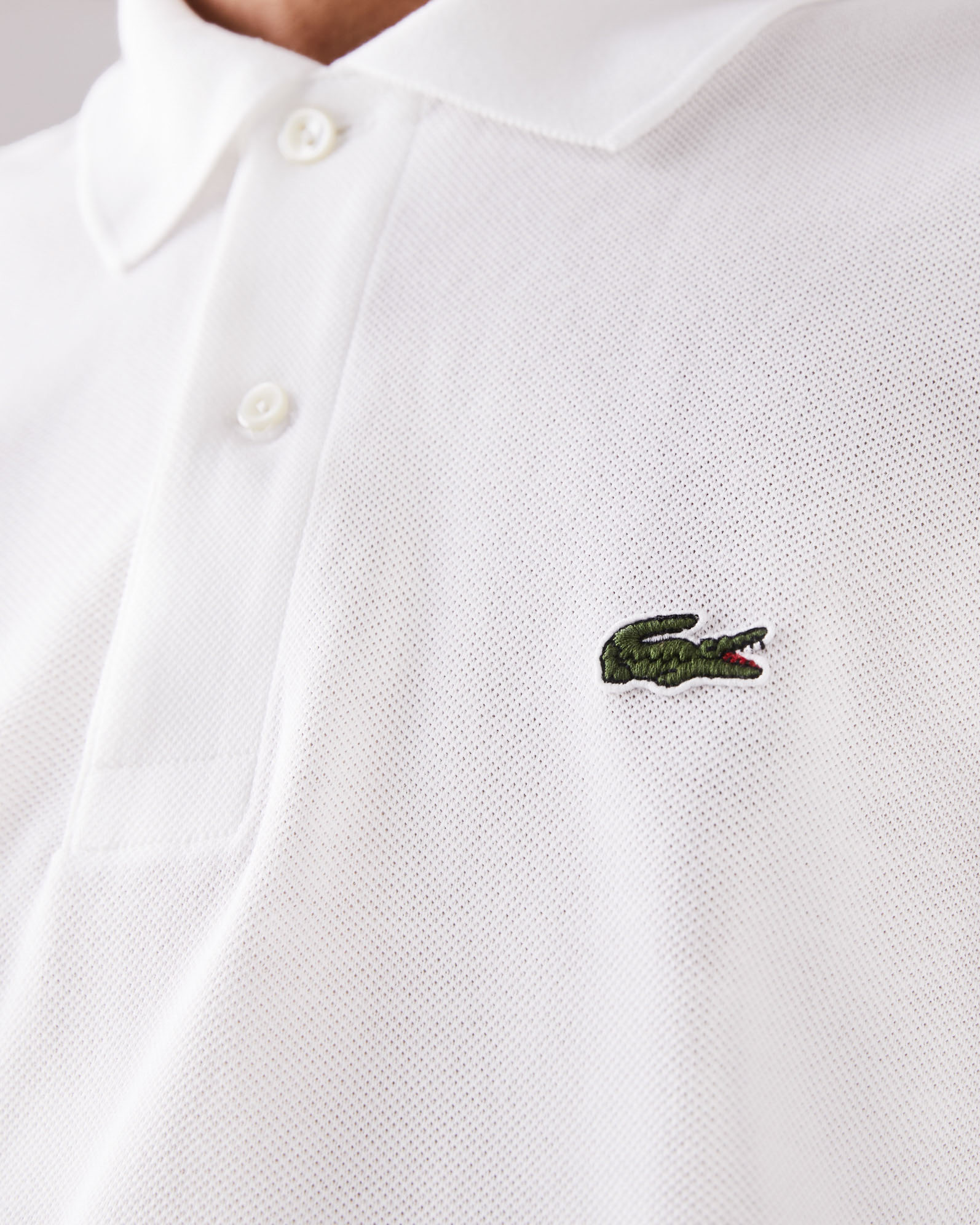 Lacoste bianca on sale