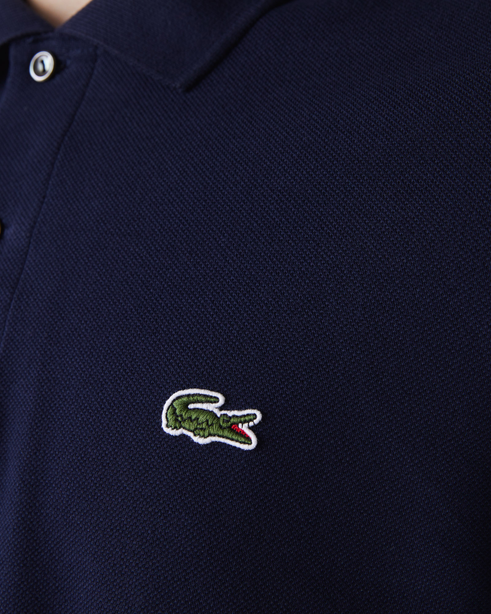 Lacoste polo manica clearance lunga