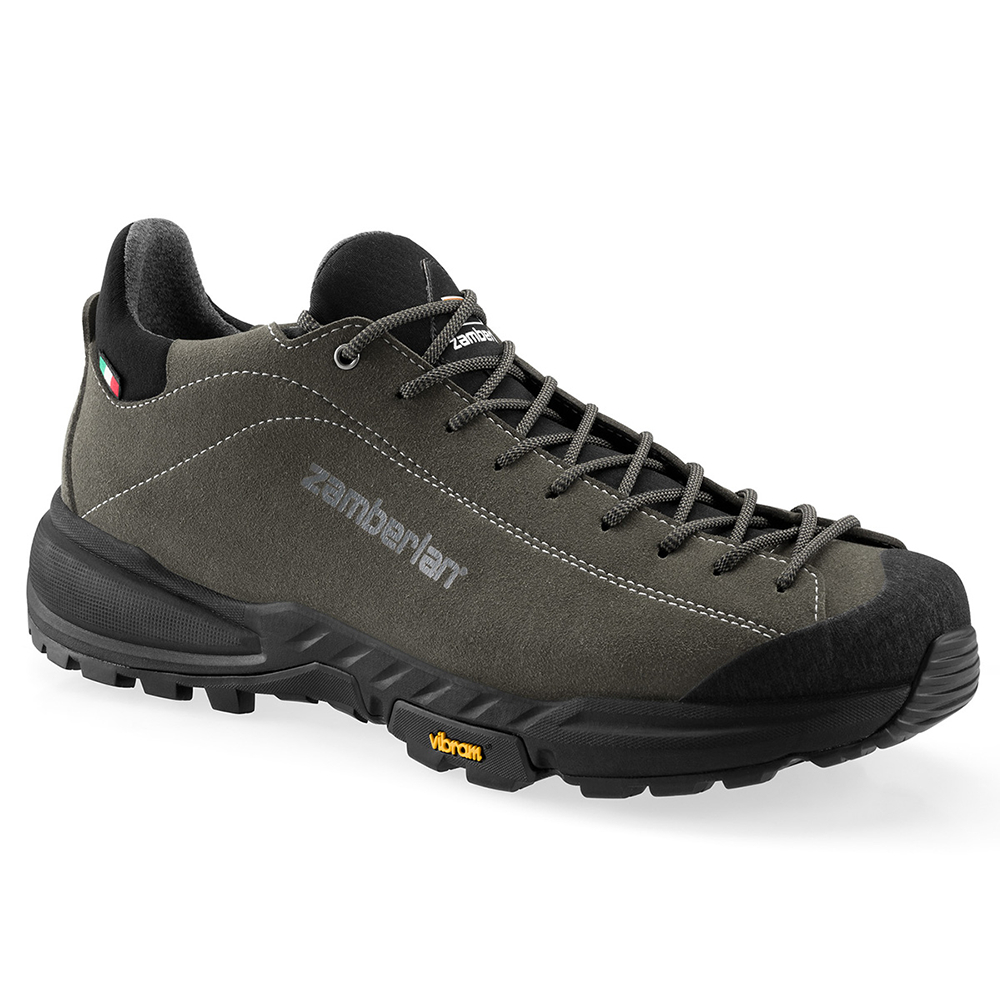 Black store hiking trainers