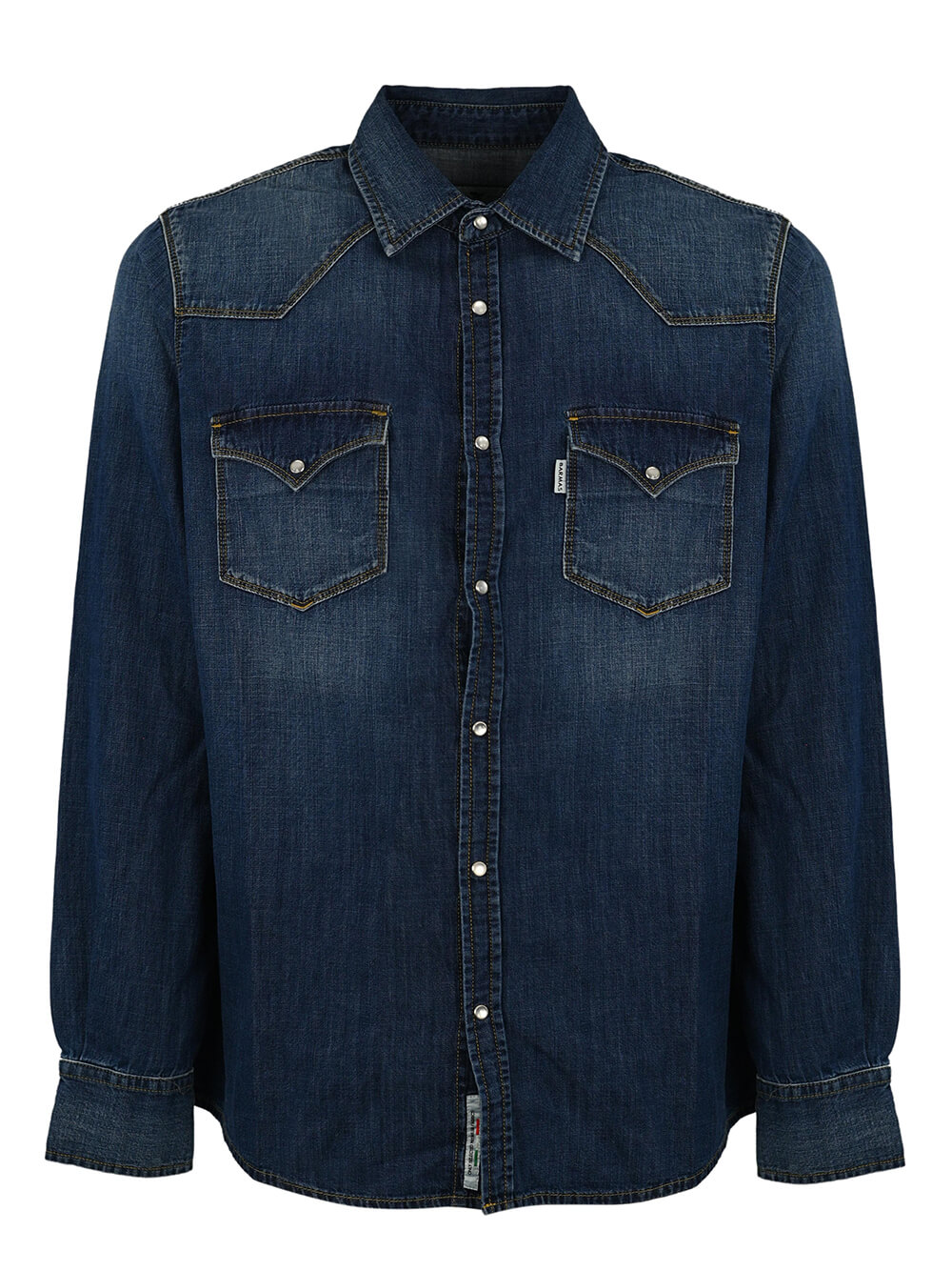 Camicia texana denim