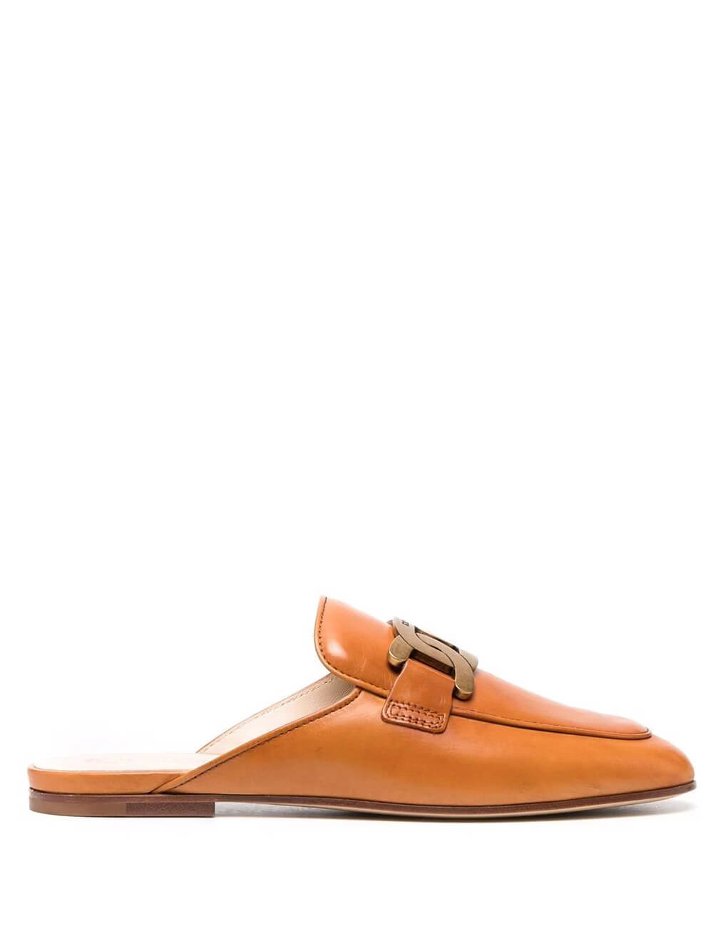 Mules in pelle