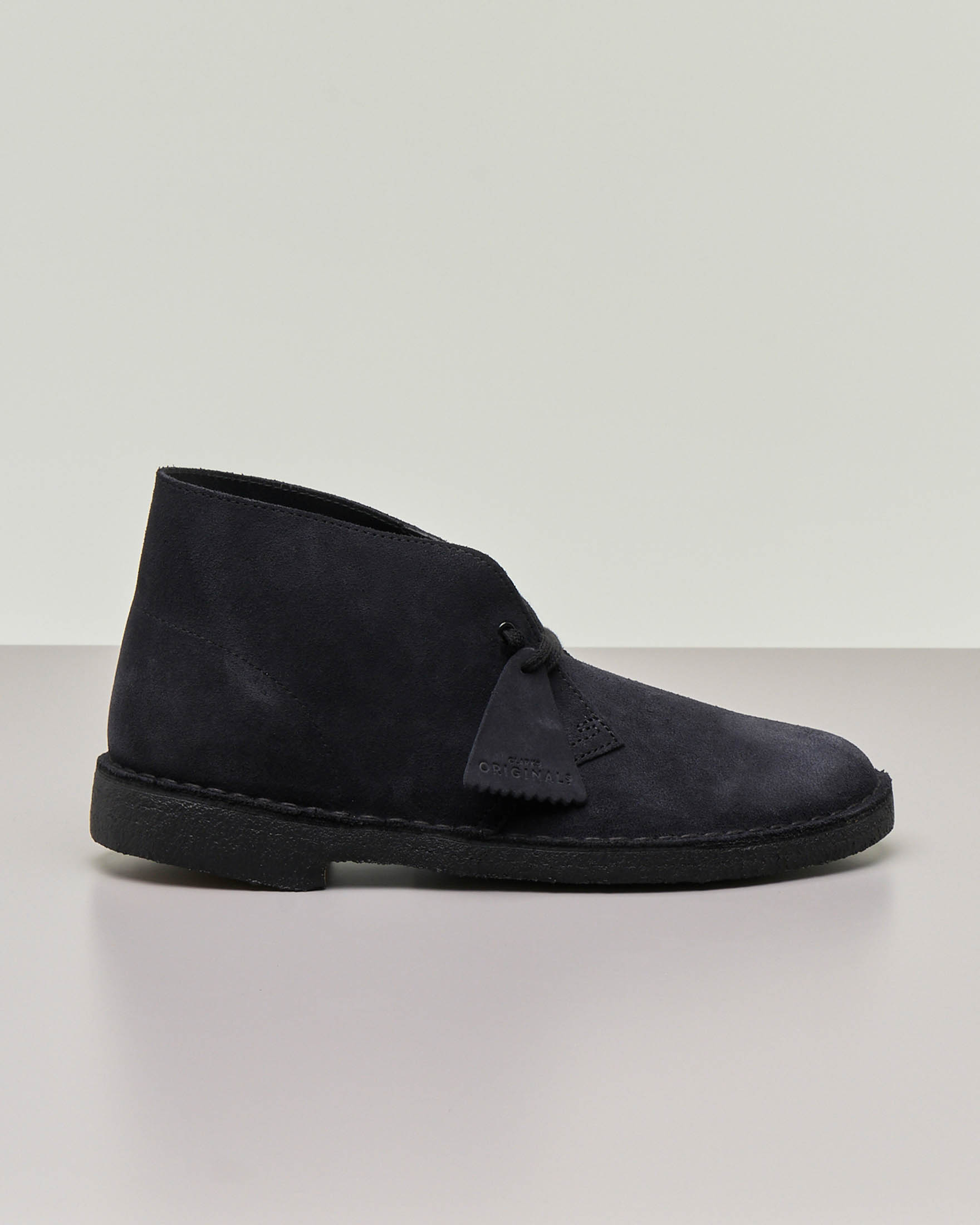 Clarks desert boot blu hotsell