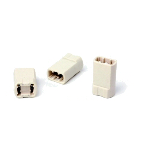 Supporto Nichelato Filetto 20.8x2 Per Pastiglia Portalampada G9. Attacco Maschio M10x1 - Foto 3