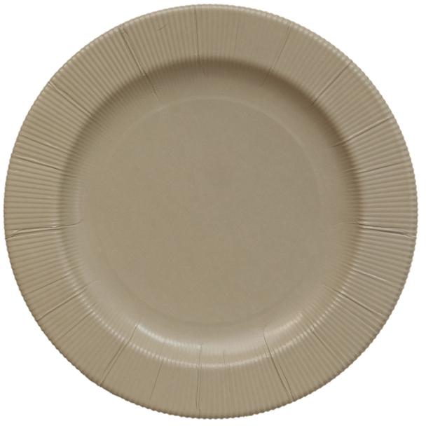 EX.TRA. PLASTIC FREE  - 8 PIATTI PICCOLI RIGHE Ø 21 SAUGE