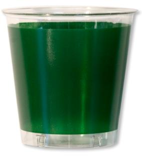 10 BICCHIERI KRISTALL cc.300 VERDE