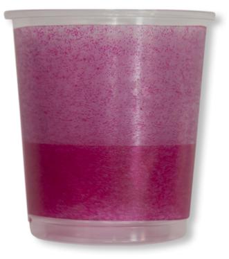 8 BICCHIERE PPL CC 250 BICOLOR ROSA PINK