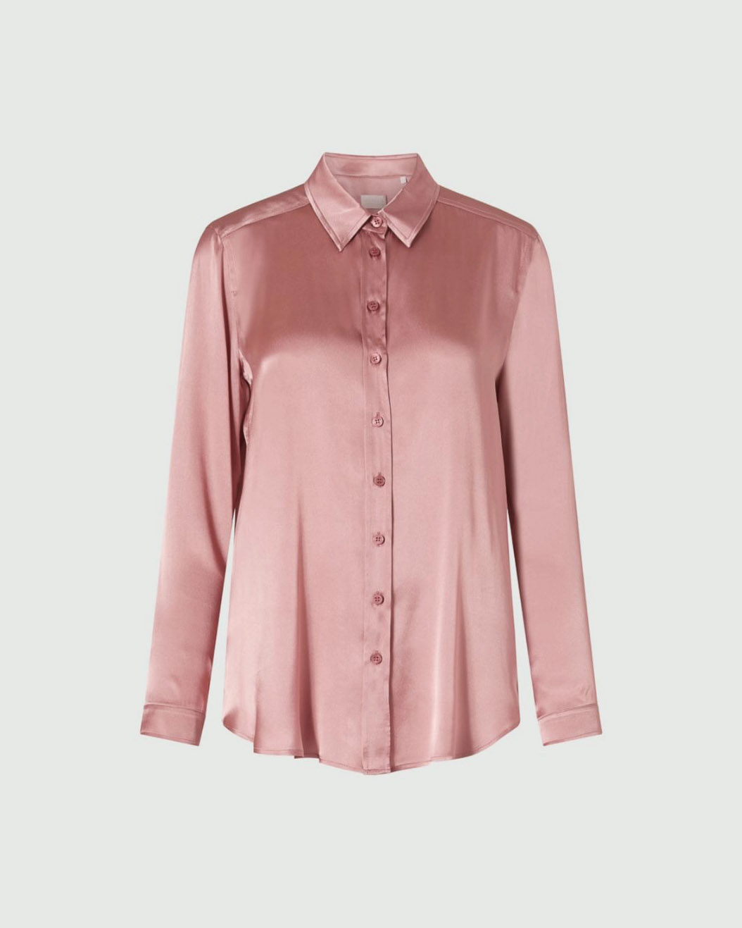 Camicia rosa sale cipria elegante