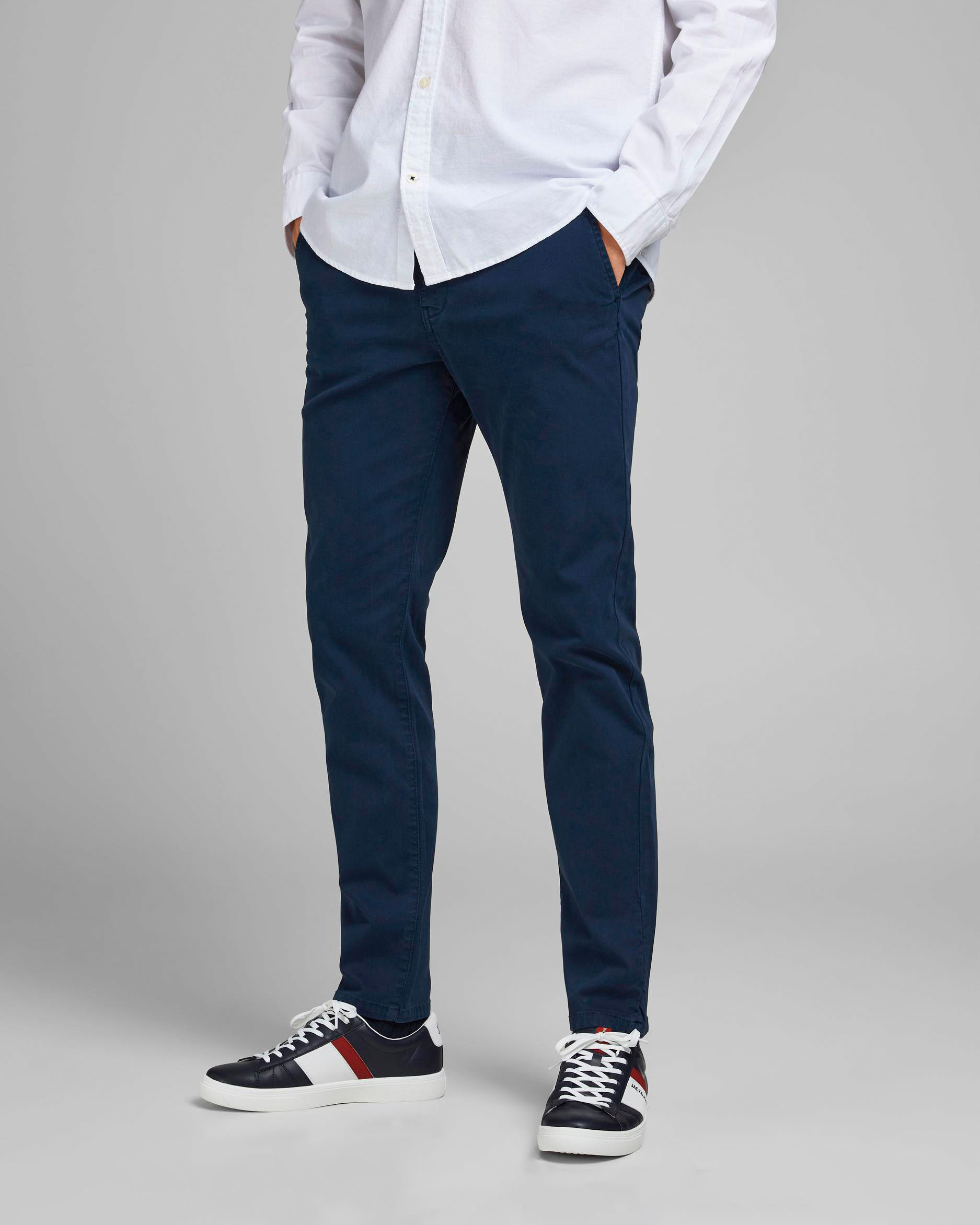 Pantaloni chino slim on sale fit