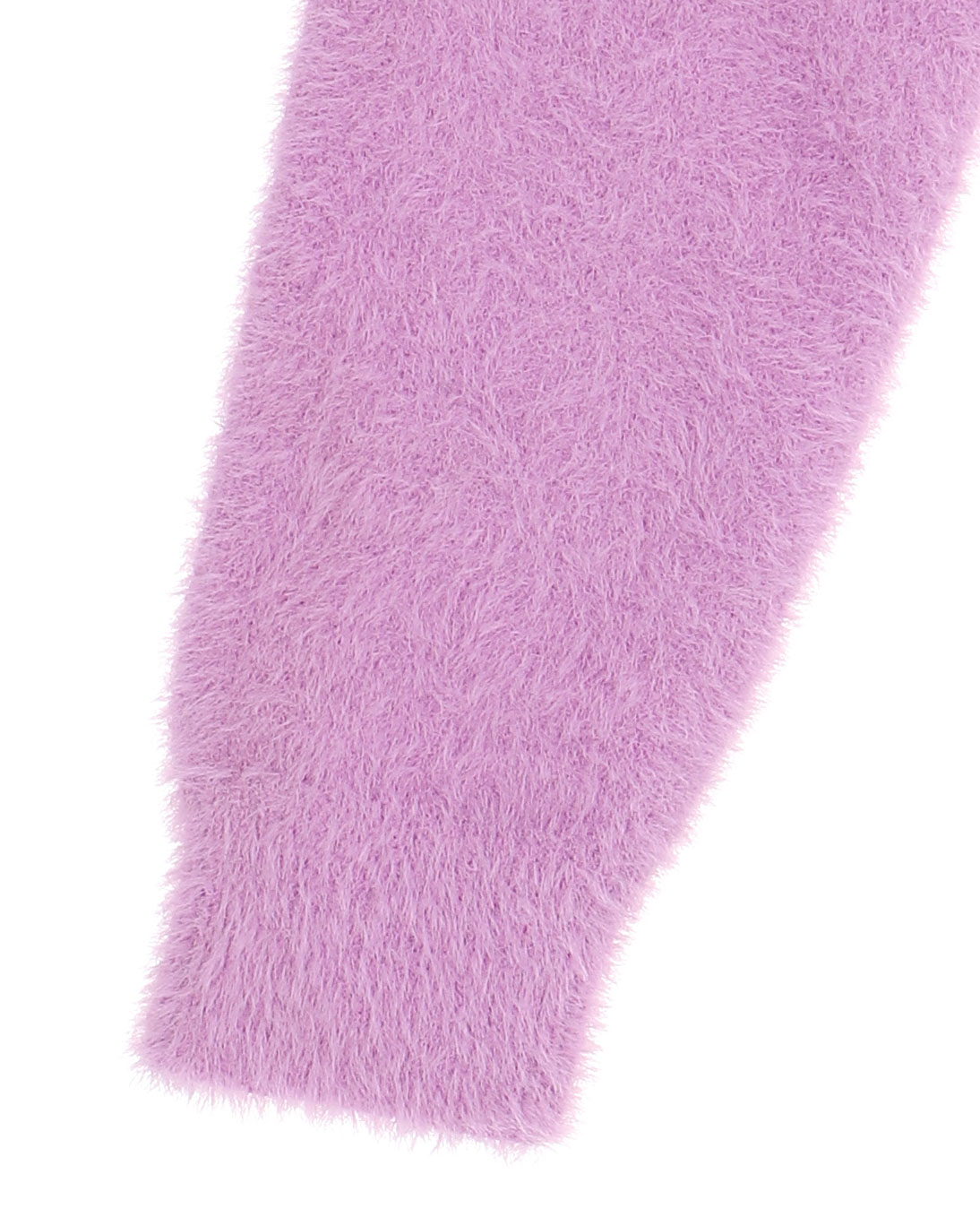 Maglia cropped lilla in tessuto effetto peluche con logo eyestar sul petto 8-10 anni