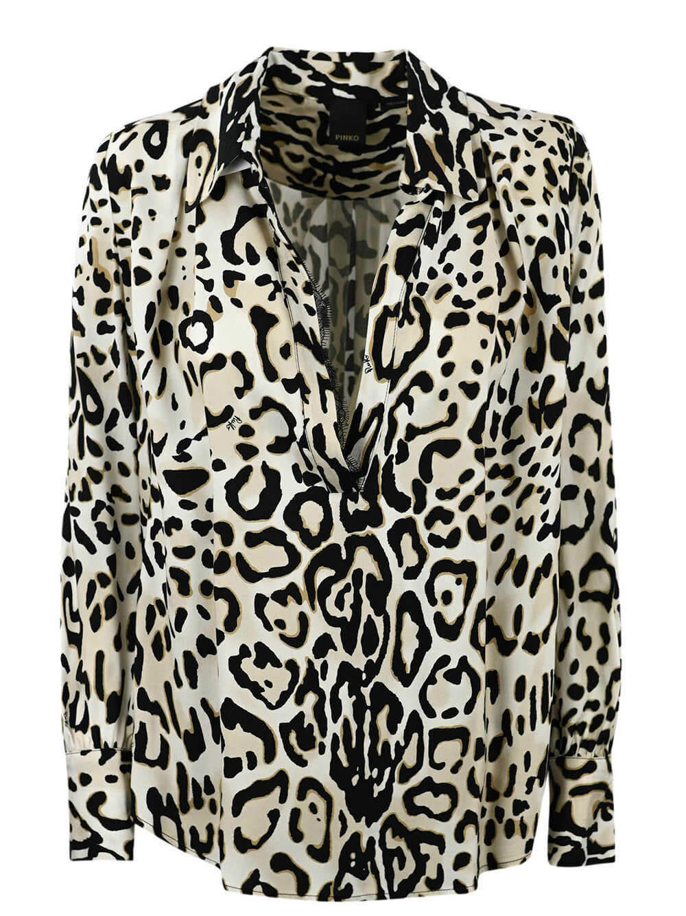 Blusa stampa maculata