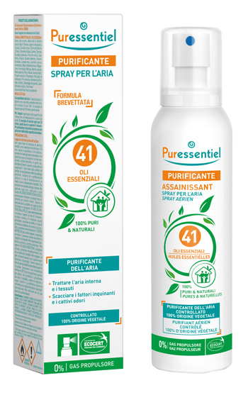 PURESSENTIEL PURIFICANTE SPRAY PURIFICA L'ARIA, ELIMINA I CATTIVI ODORI