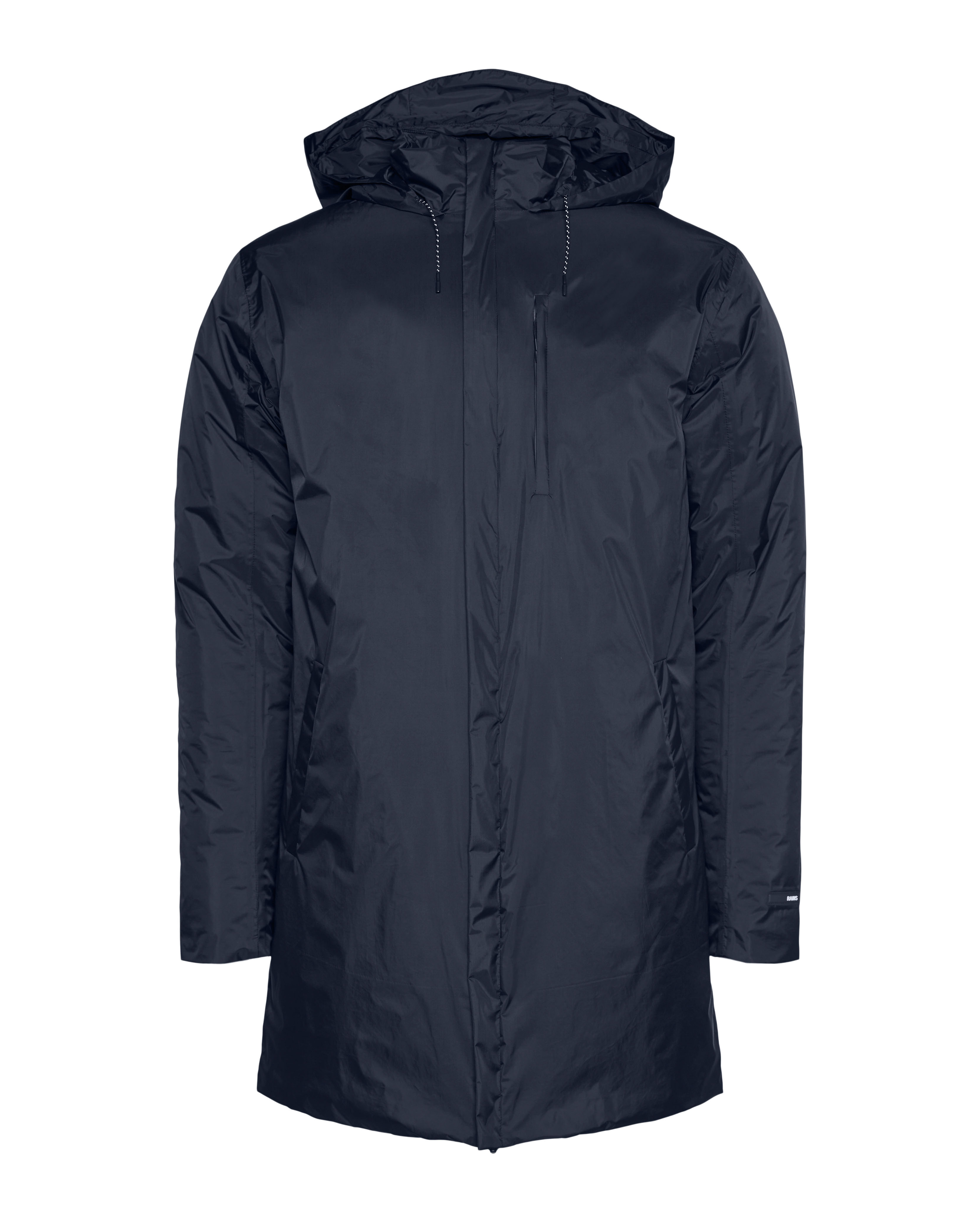 Cappotto impermeabile Padded Nylon Coat blu Pellizzari