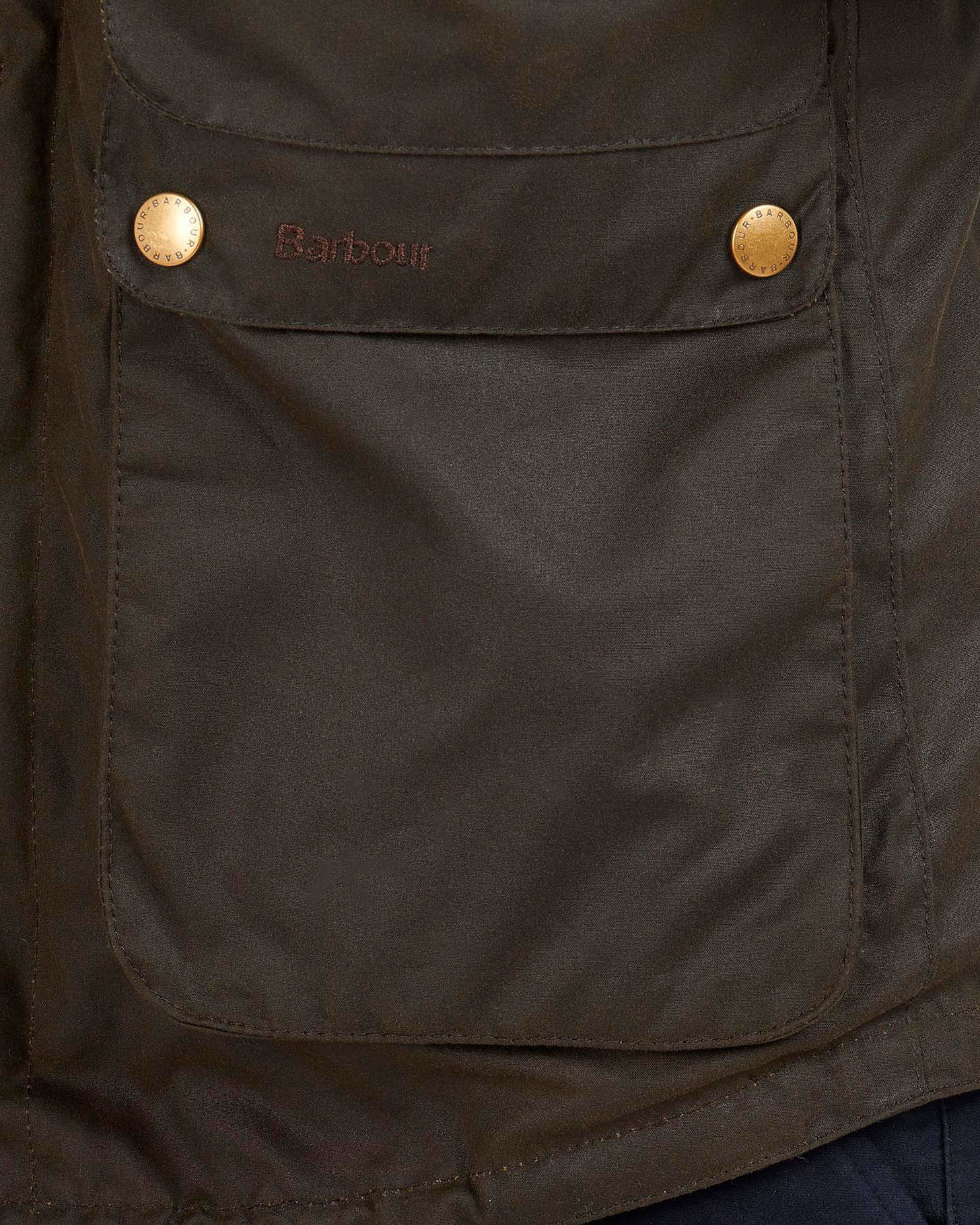 Barbour Game Waxed Cotton Parka verde scuro