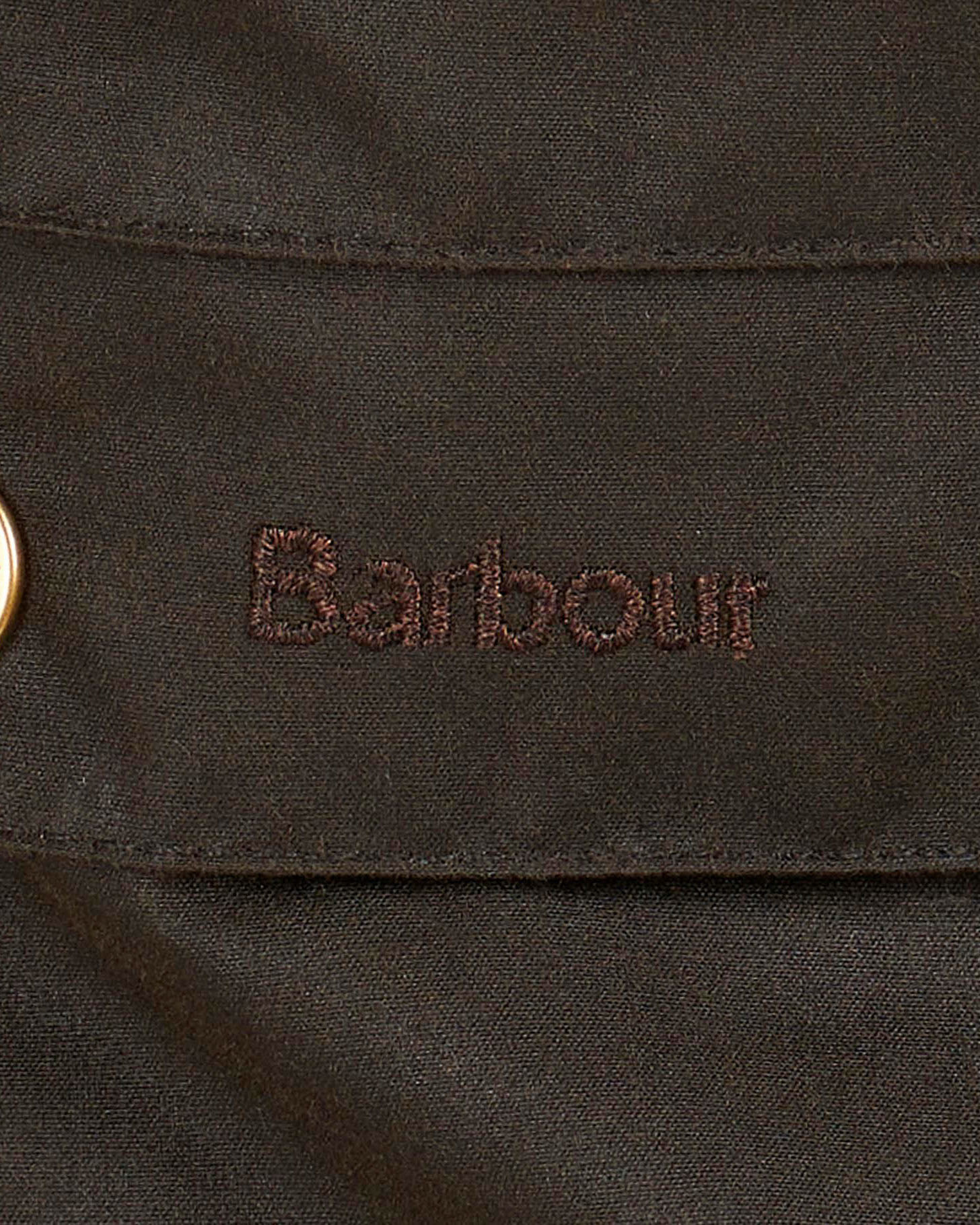 Barbour Game Waxed Cotton Parka verde scuro