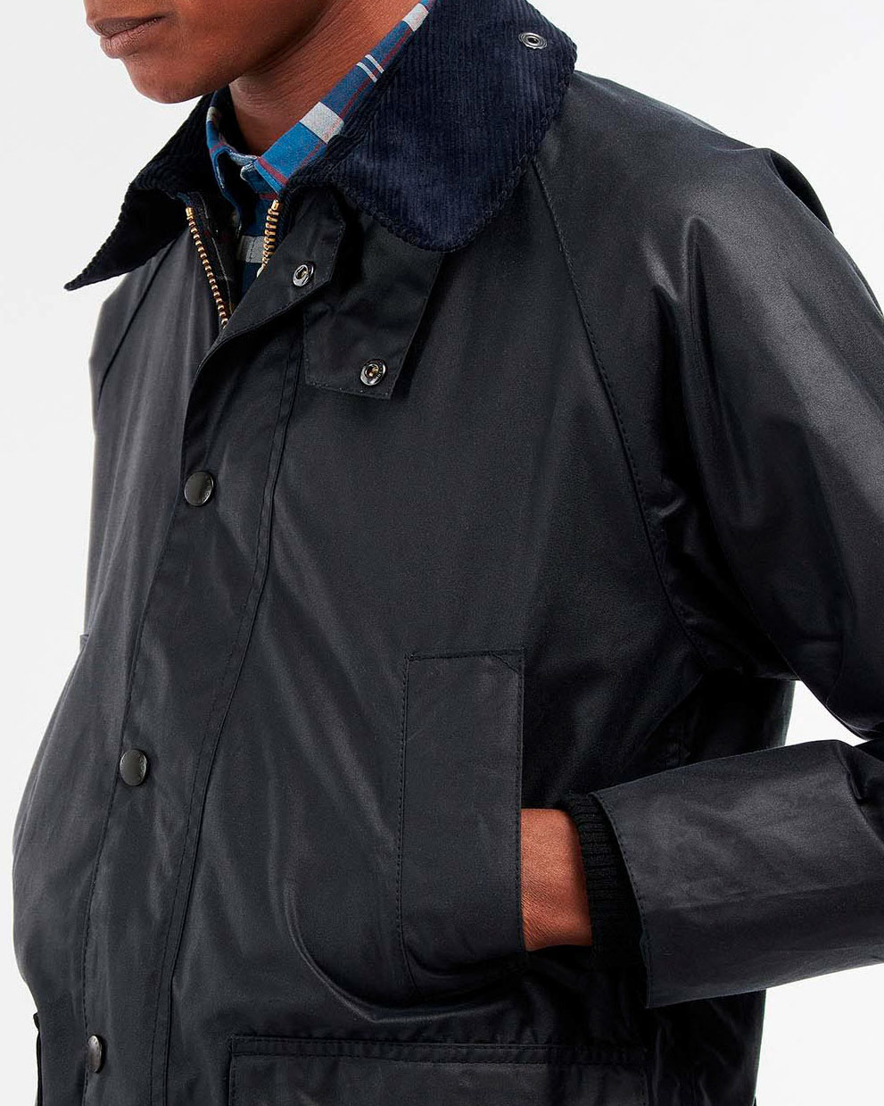 Giacca Barbour Bedale Wax blu