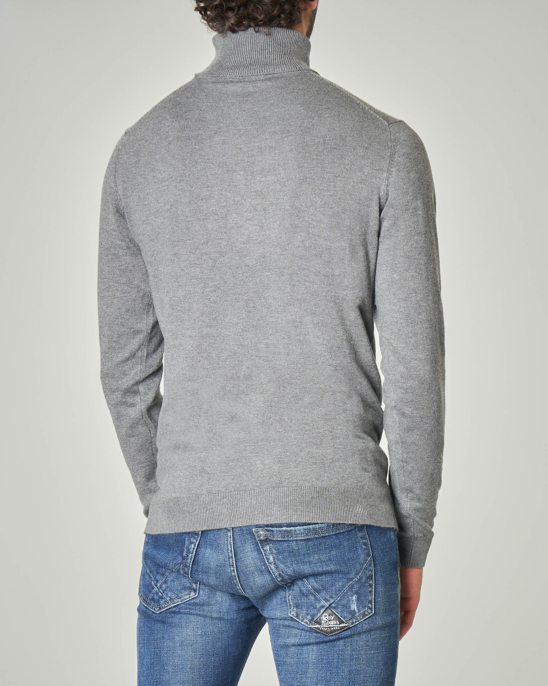 Dolcevita Paul Baker grigio tinta unita image