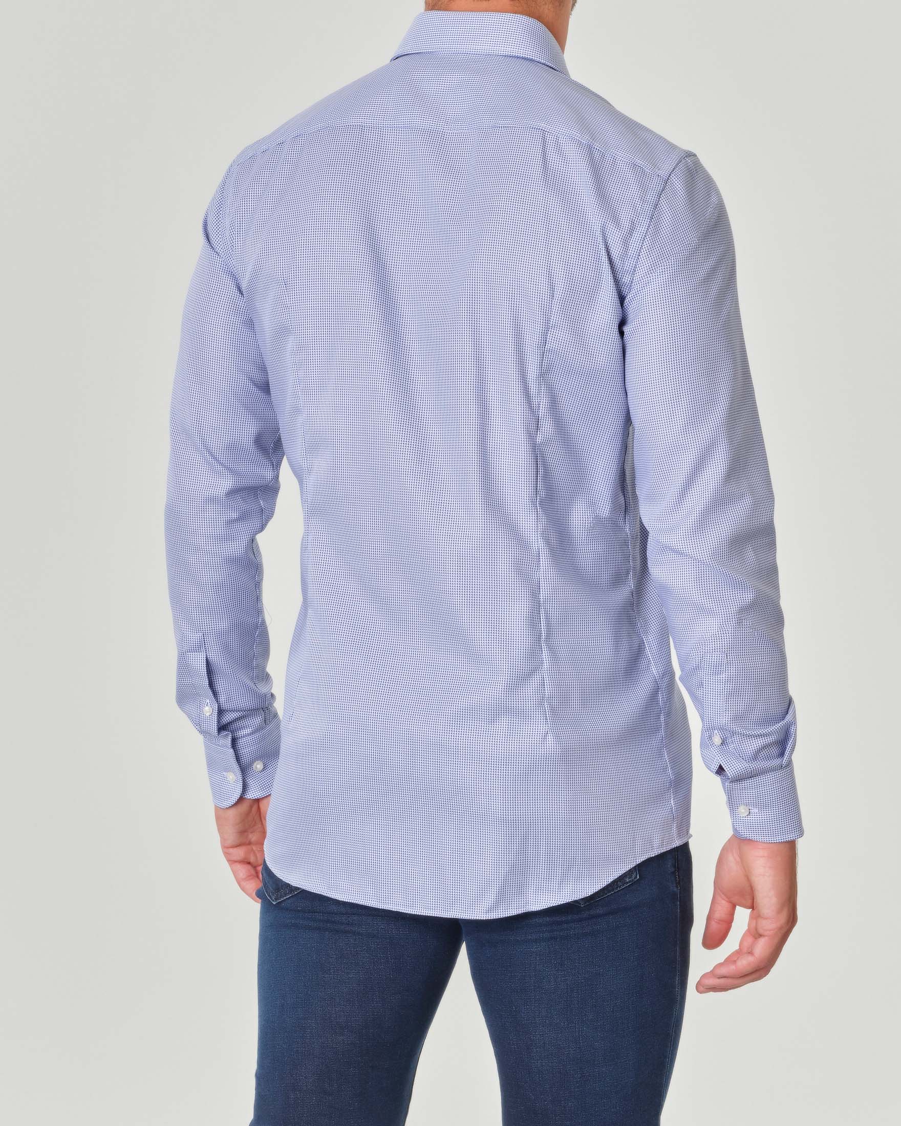 Camicia Uomo Maniche Lunghe In Cotone 100% - Taglia Regular, Colletto Con Bottoni E Tasche - Casual Ed Elegante - Foto 5